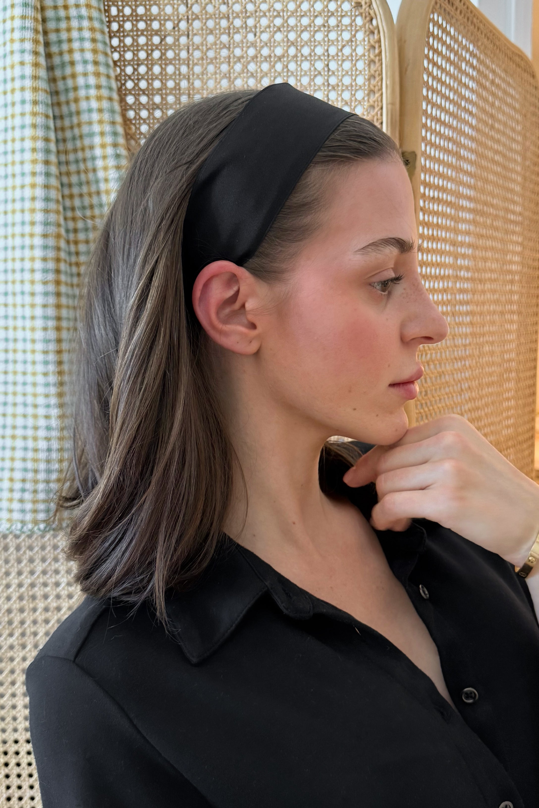 Oliva Headband - Ebony