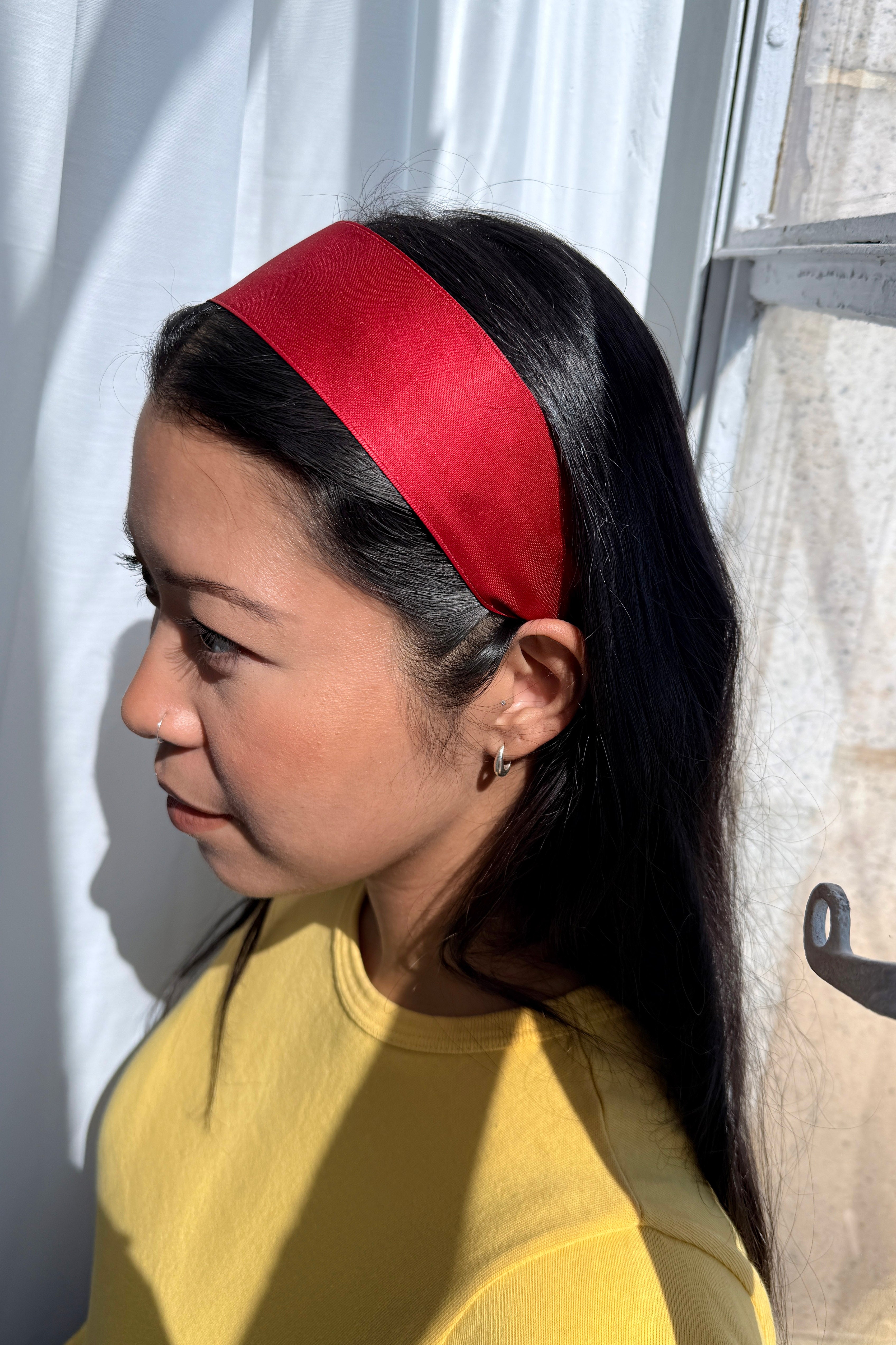 Olivia Headband - Cherry