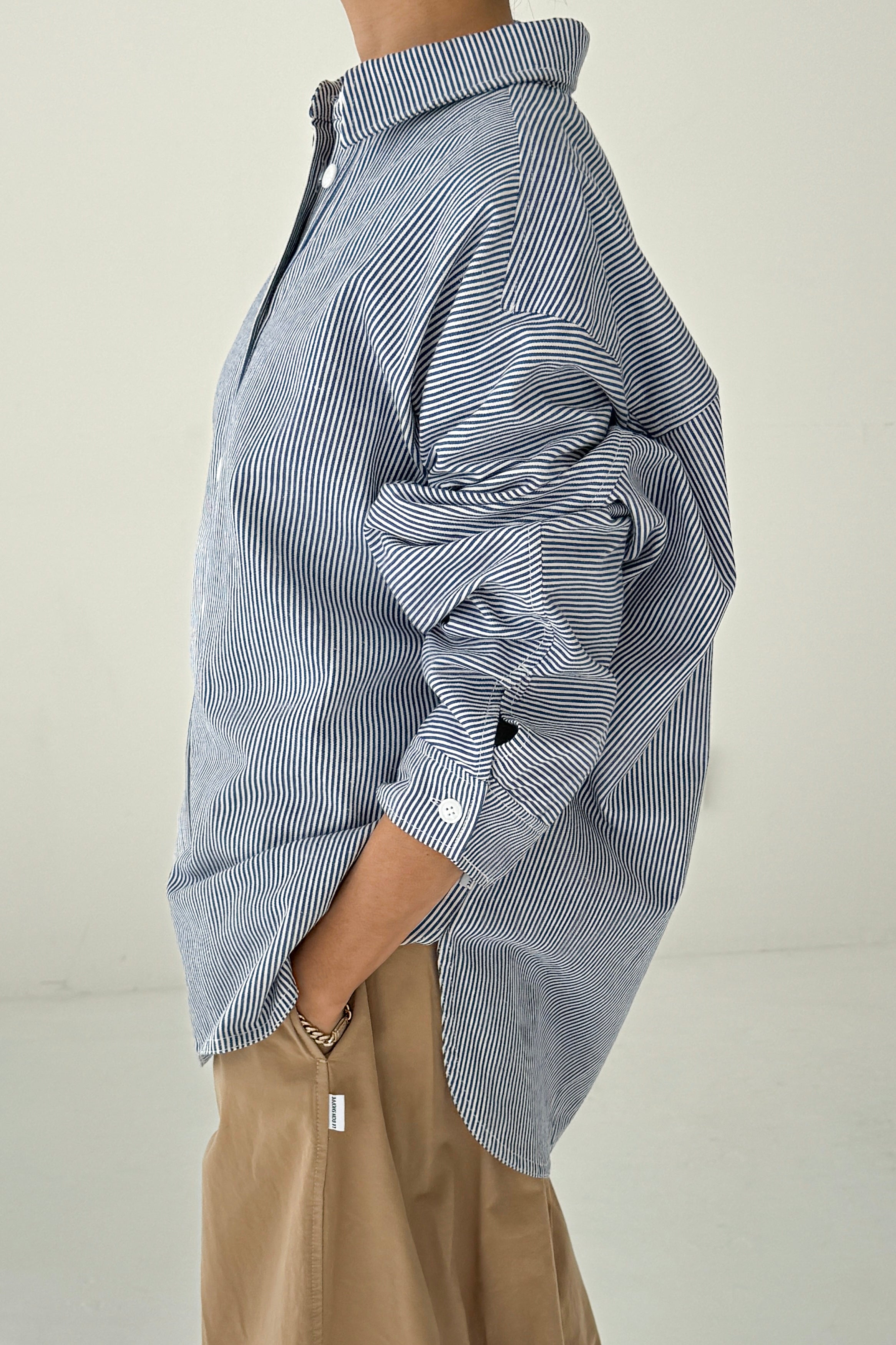 Owen Shirt - Blue Stripe