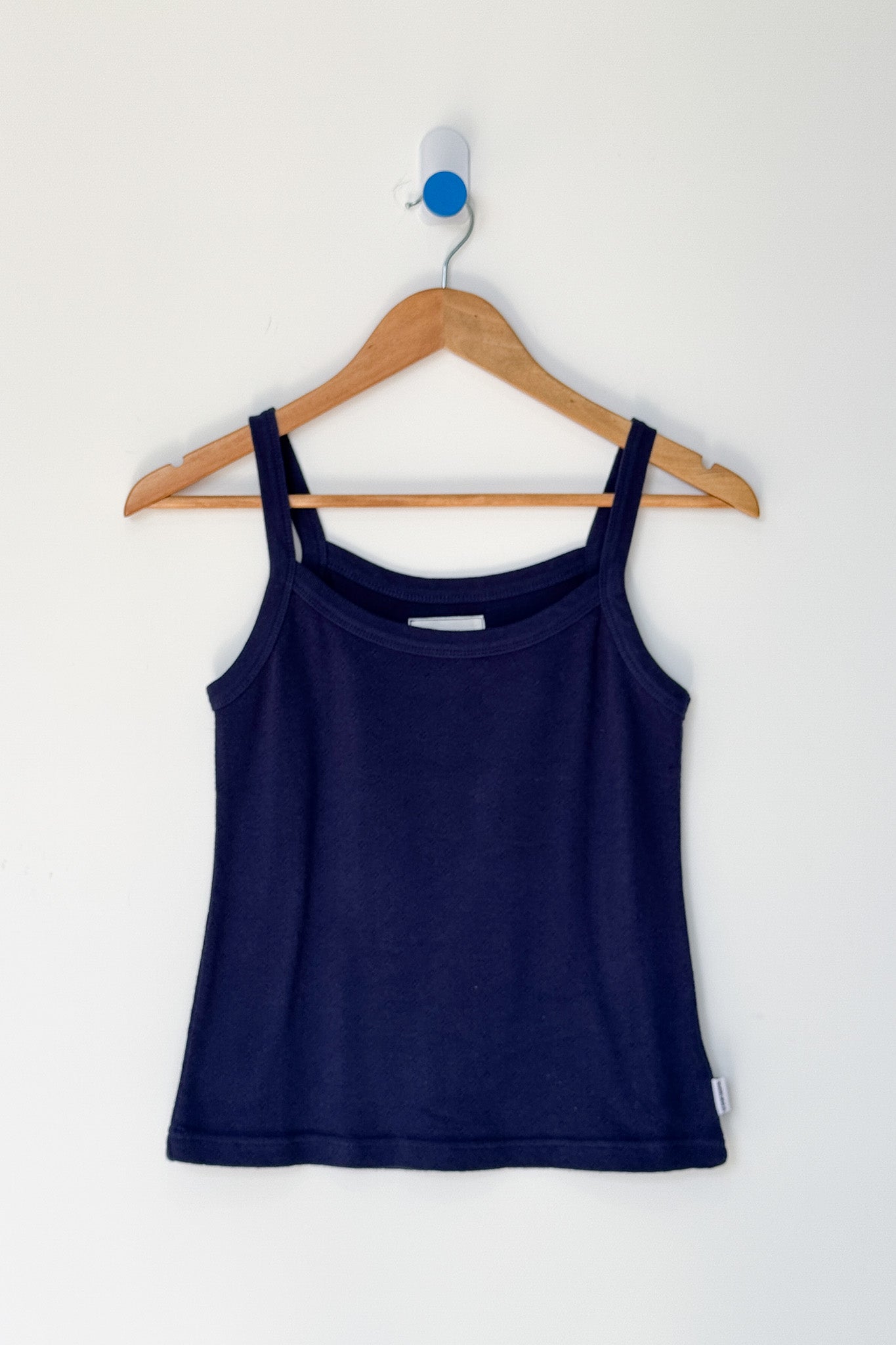 Pointelle Eve Cami- Navy