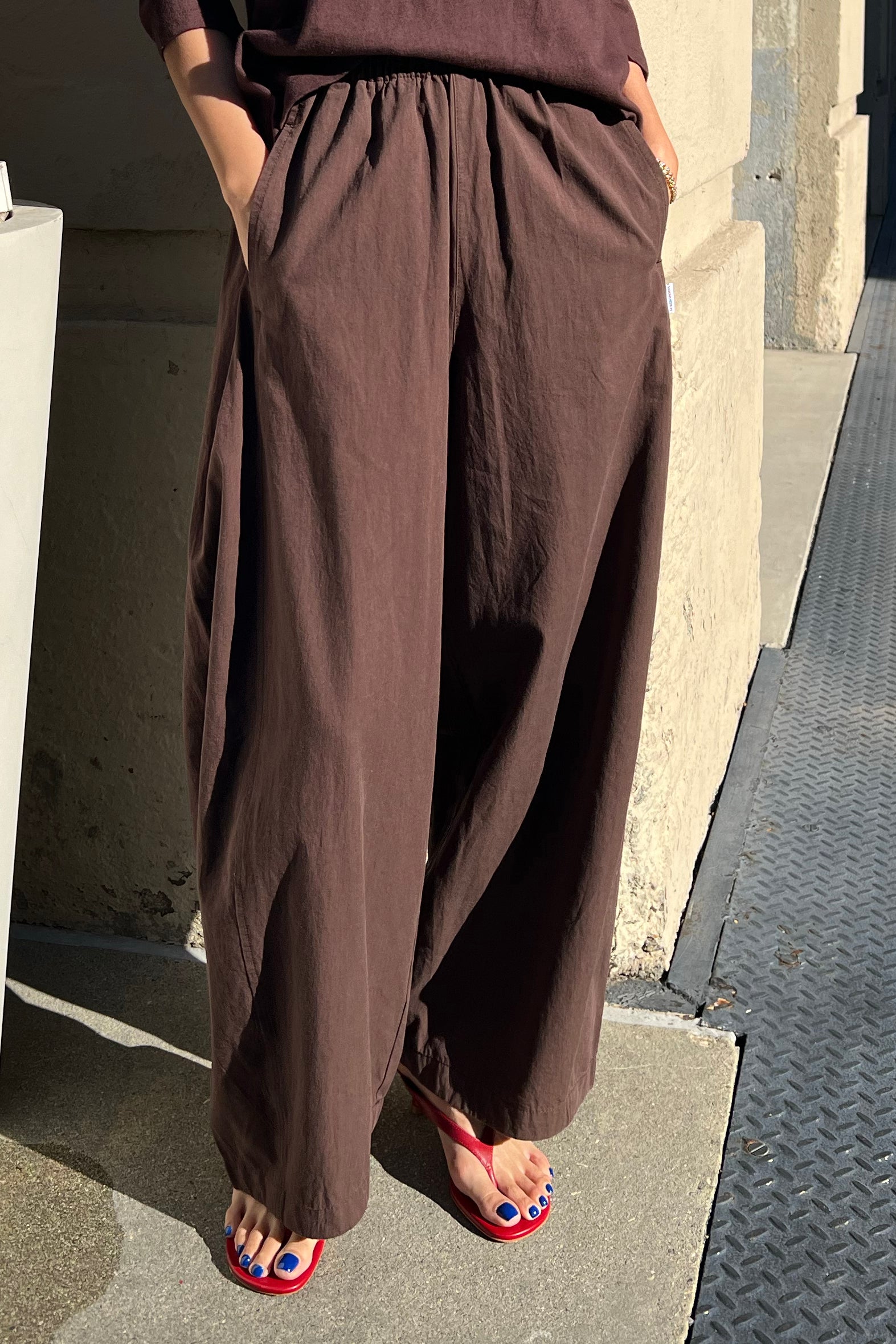 Parachute Pants - Dark Brown