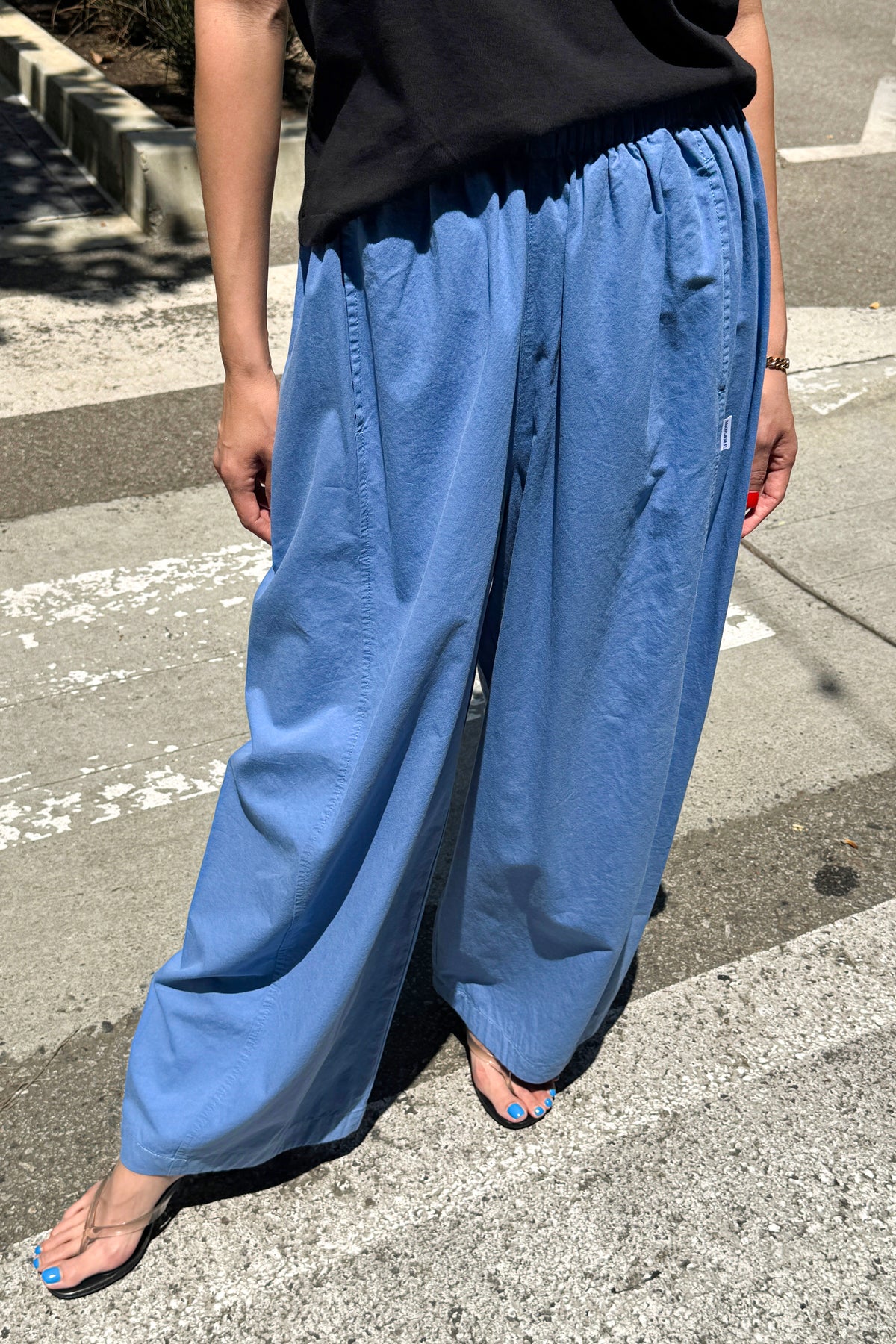 Parachute Pants - Slate Blue