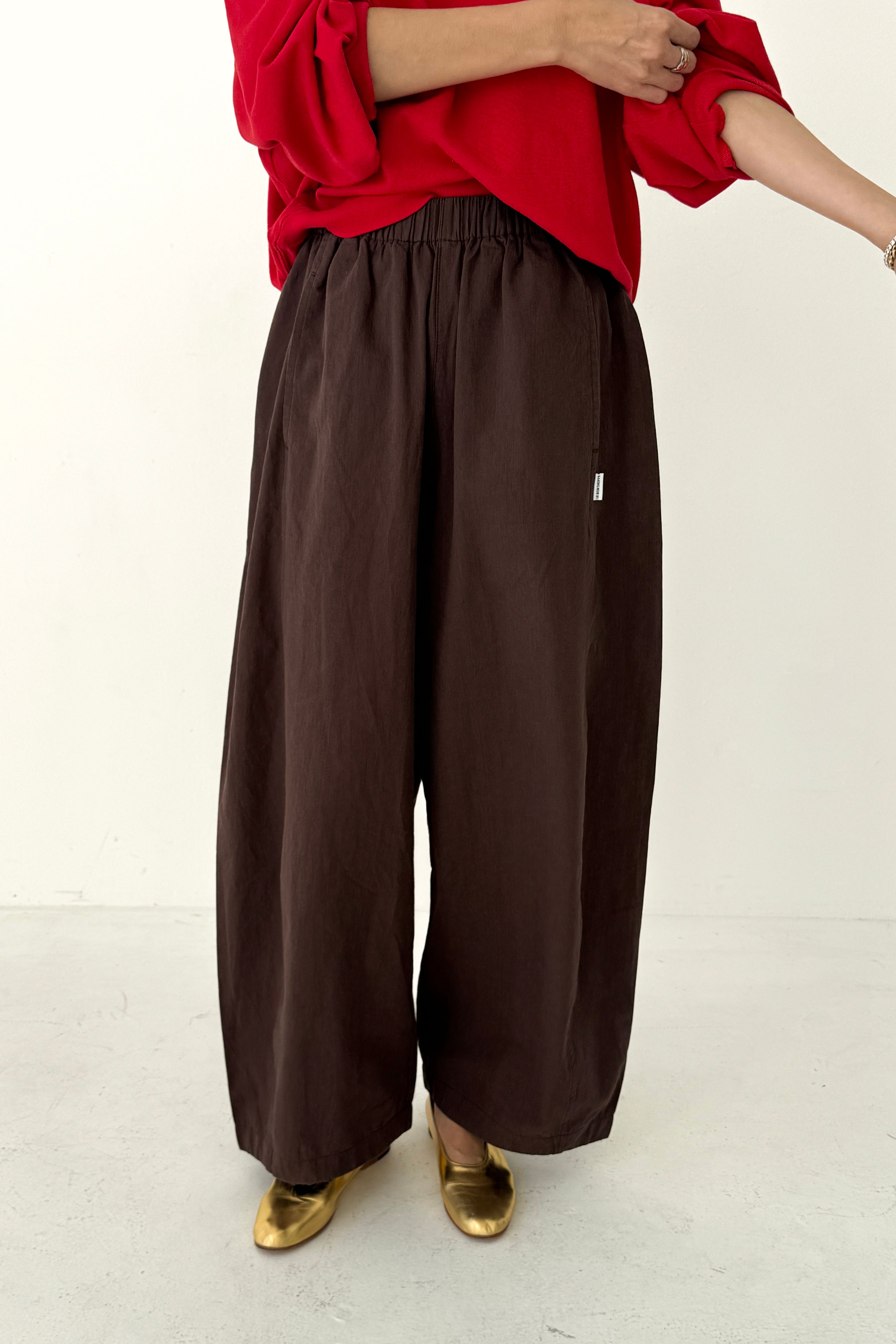 Parachute Pants - Dark Brown