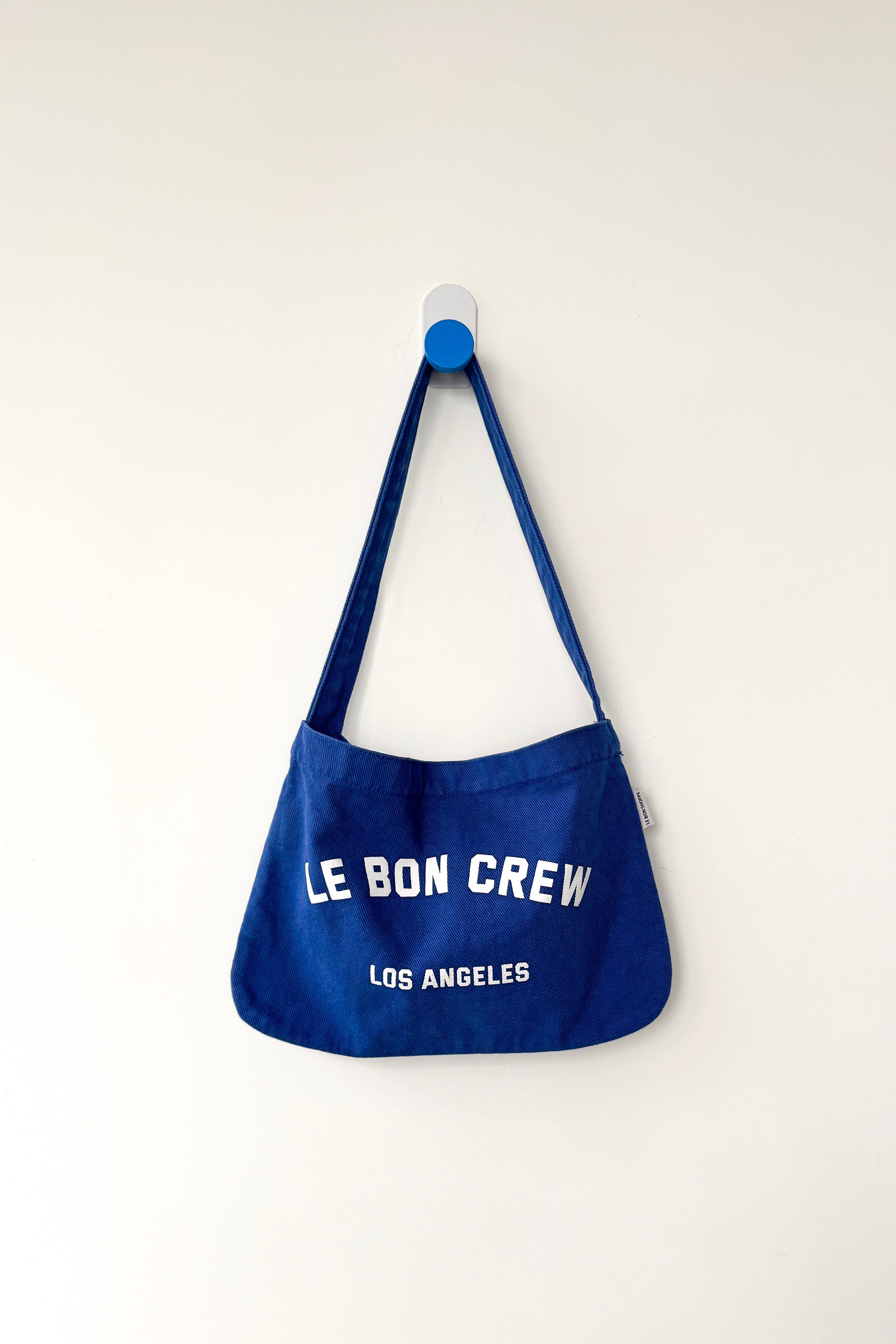 Petite Happy Carry Bag - Azure + White