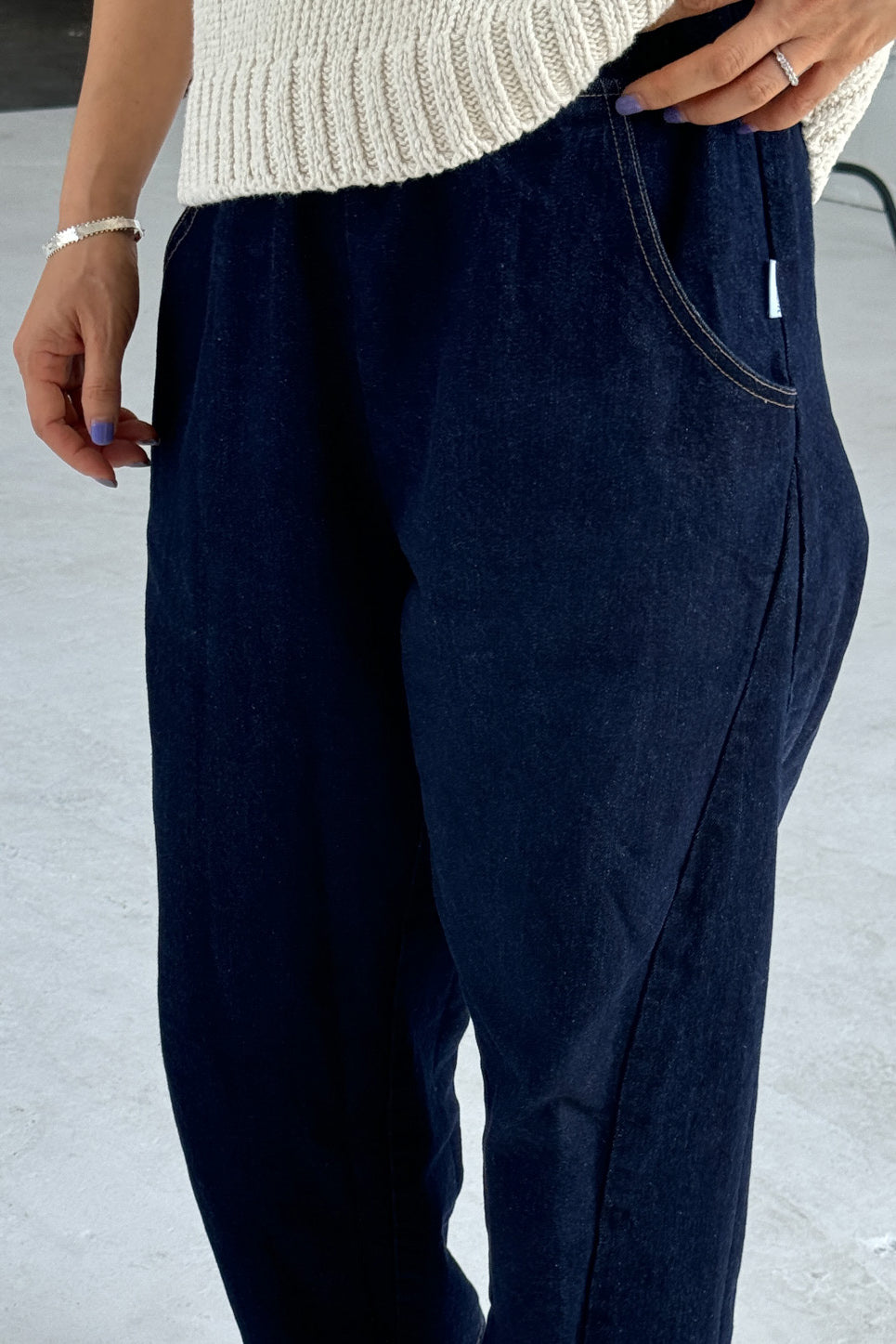 Arc Pants - RAW DENIM