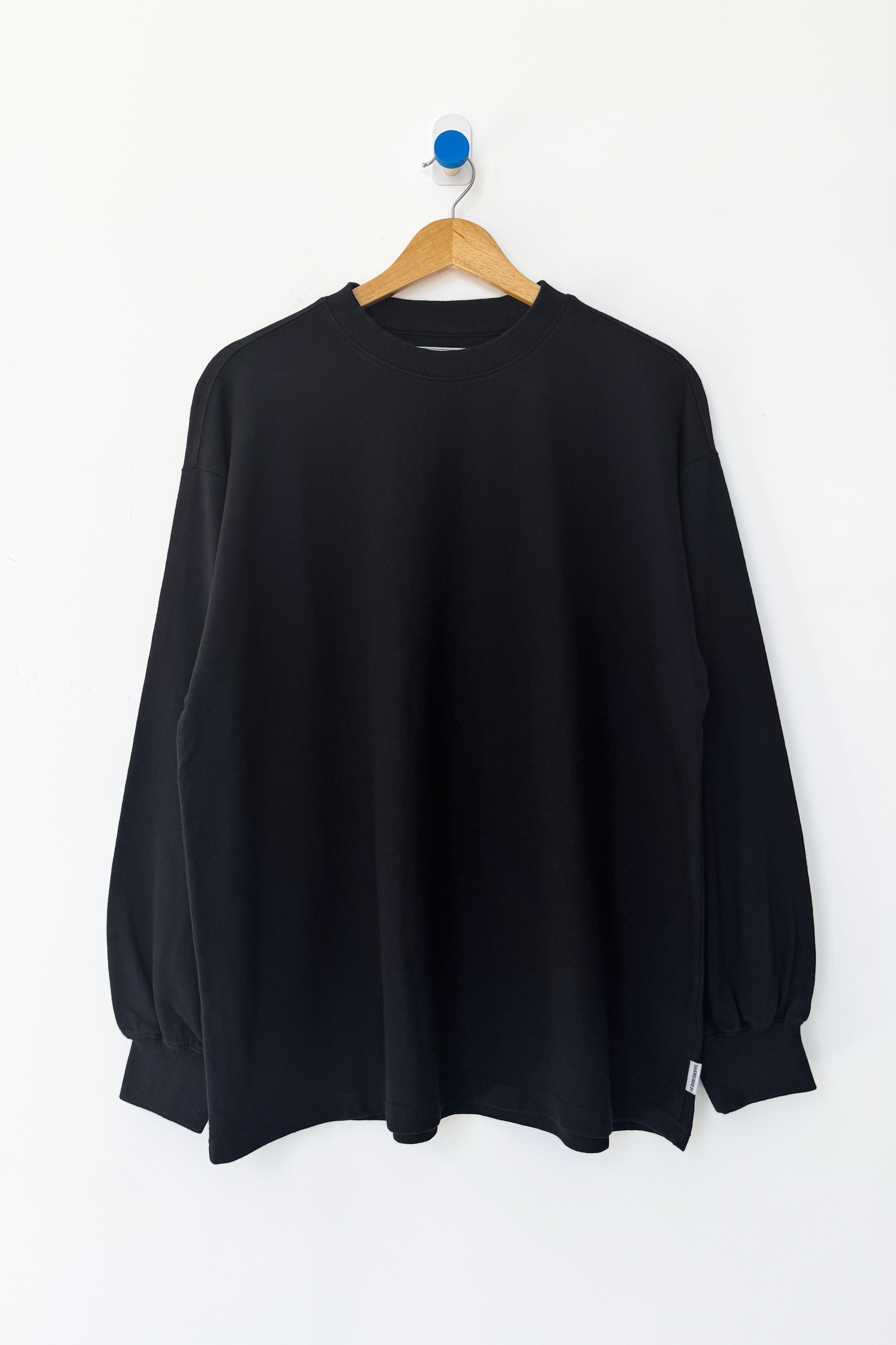 Soft Jersey Supple Tee - Black