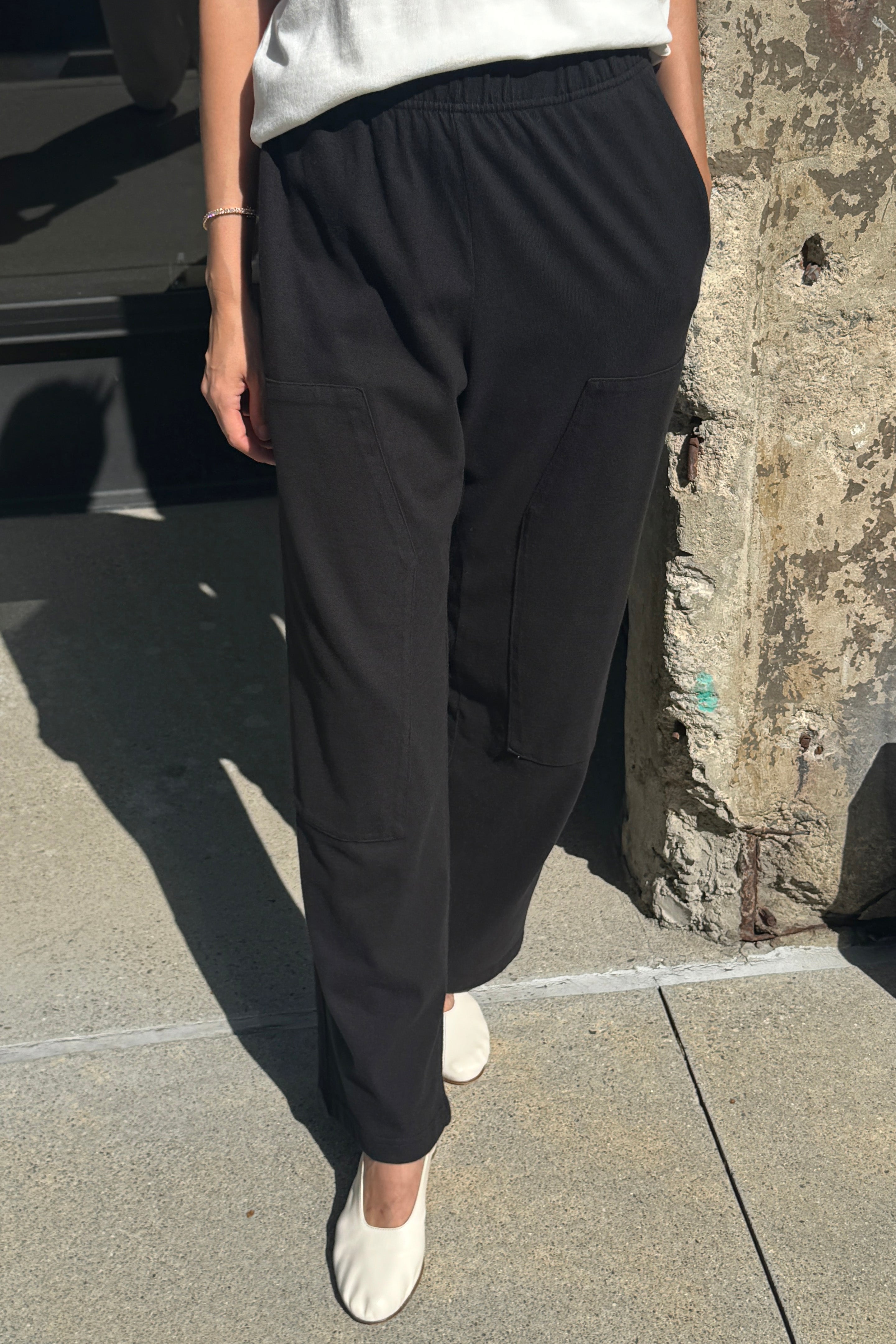 Soft Jersey Terra Pants - Black