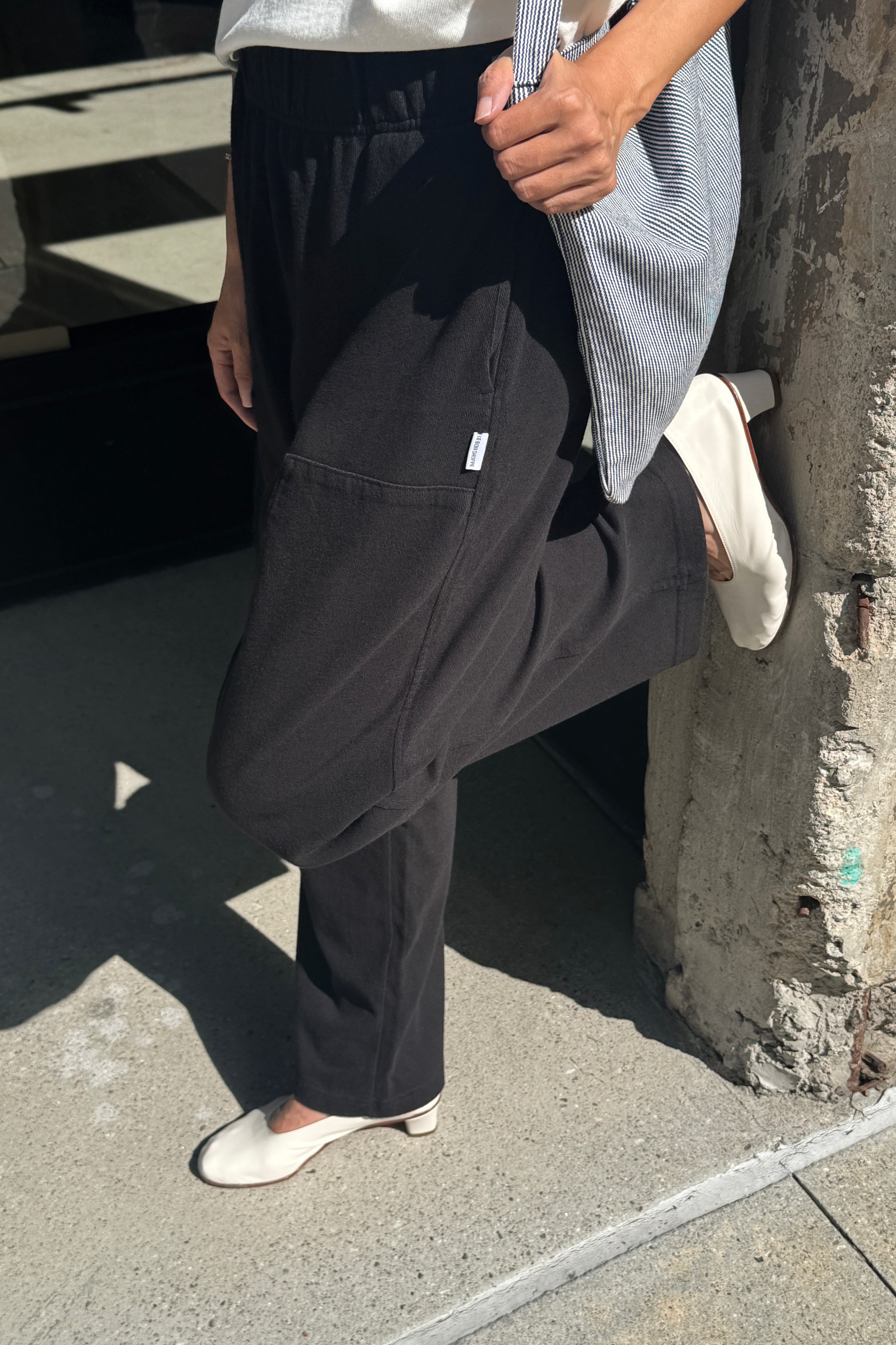 Soft Jersey Terra Pants - Black