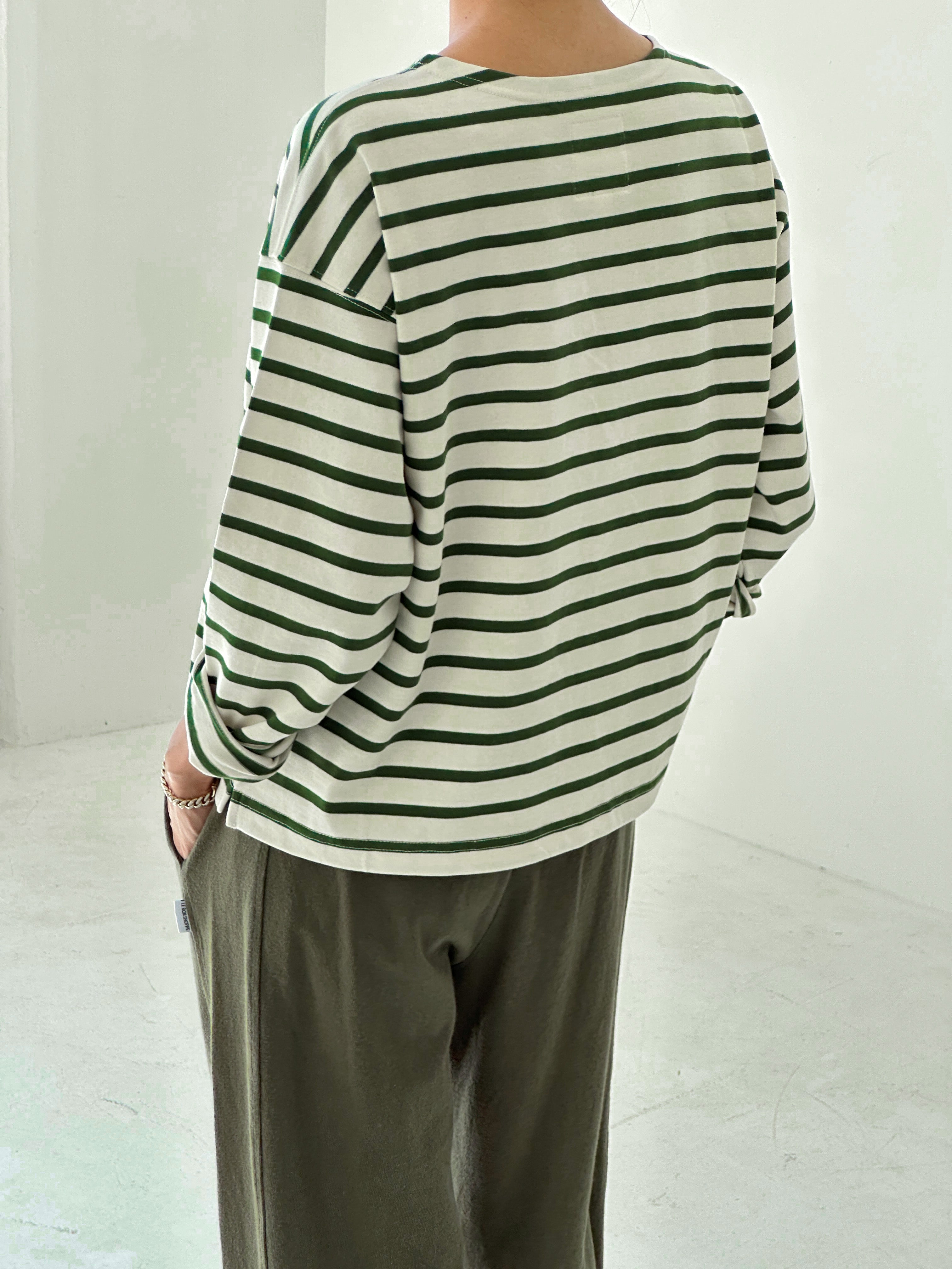 Sailor Top - Pine Stripe