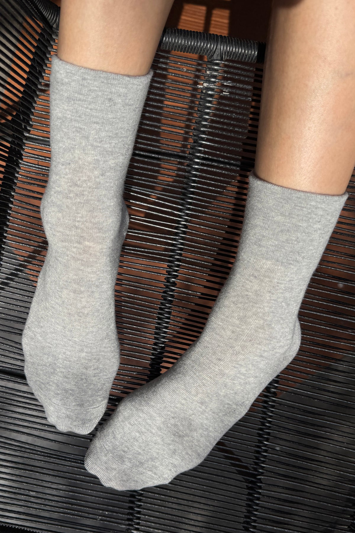 Chaussettes Sneaker - Ht. Gris