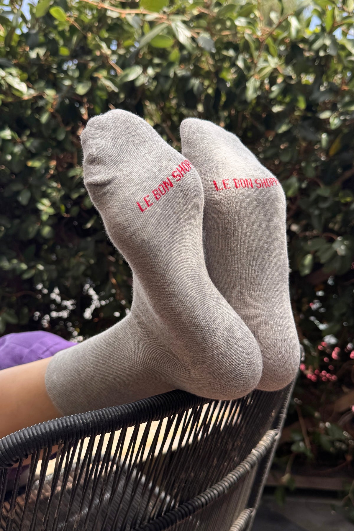 Chaussettes Sneaker - Ht. Gris