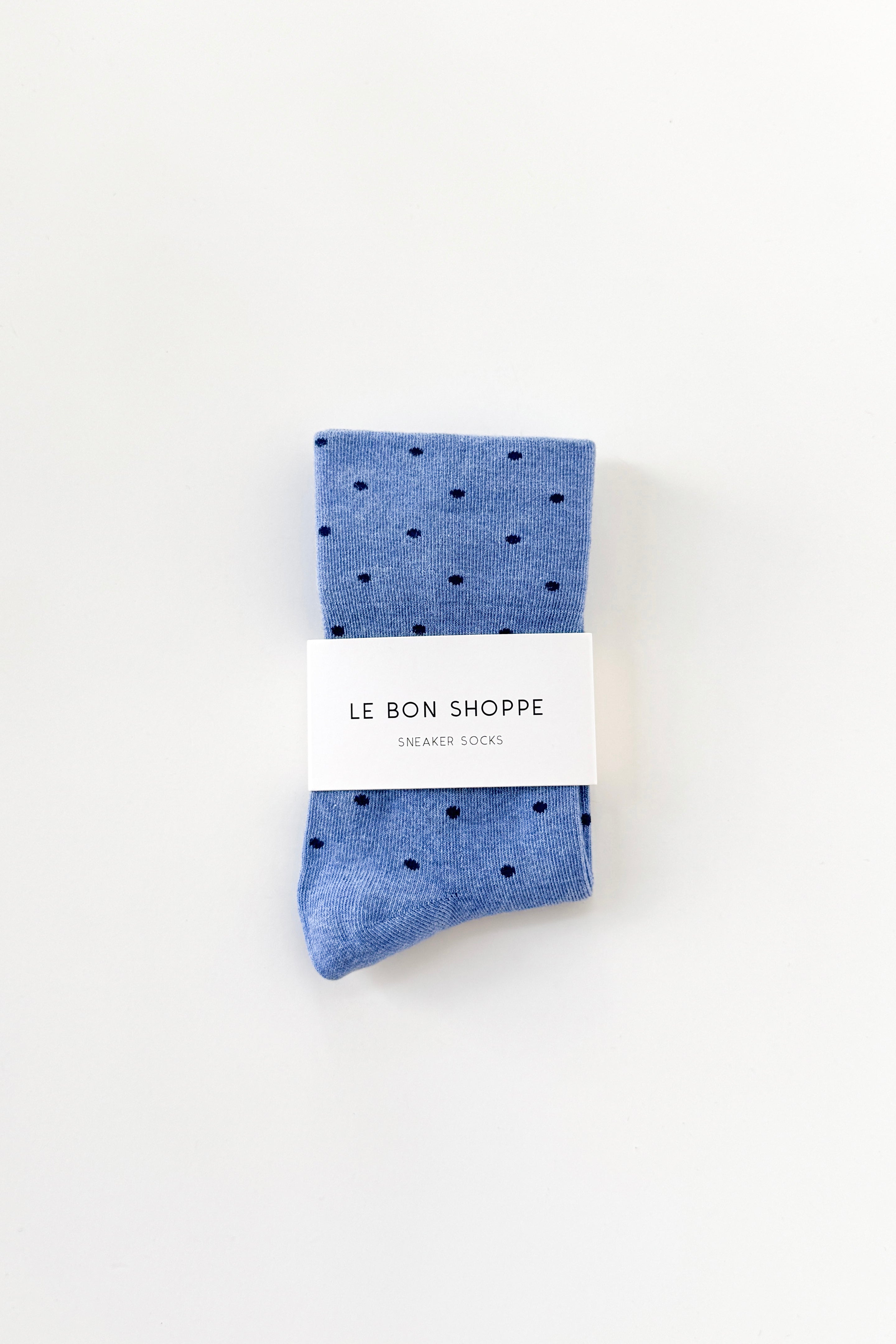 Sneaker Socks - Polka Dot - Blue/Navy