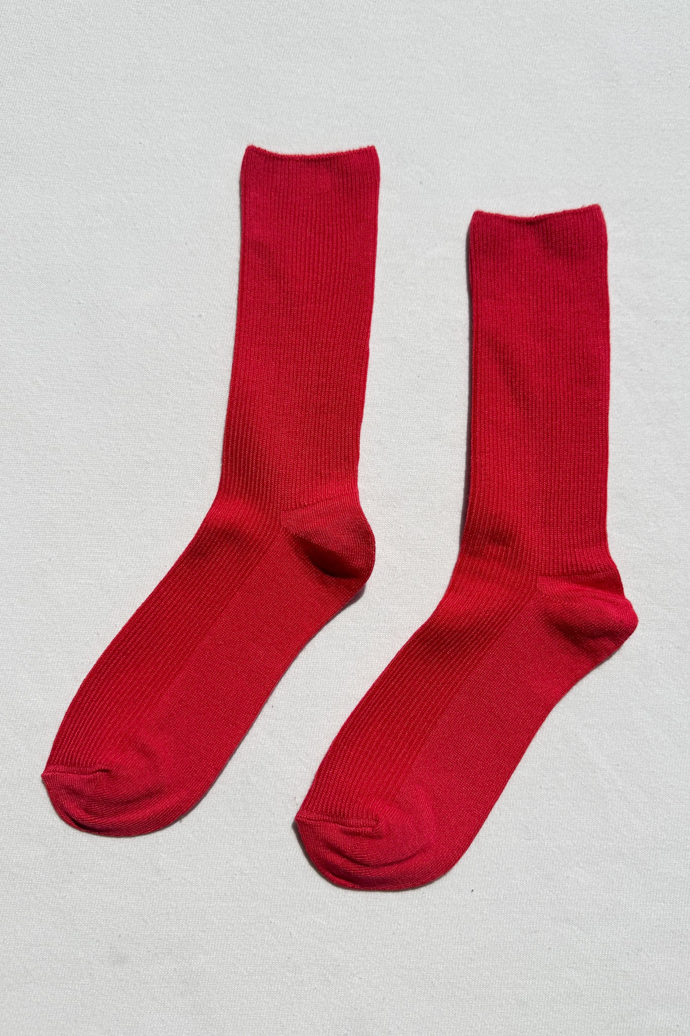 Trouser Socks - Red Lipstick