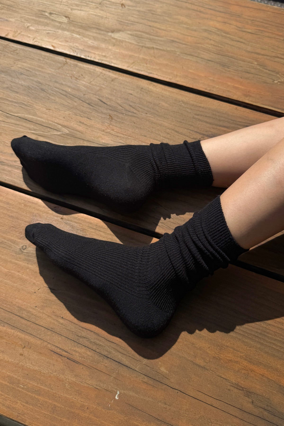 Chaussettes Pantalon - Noir
