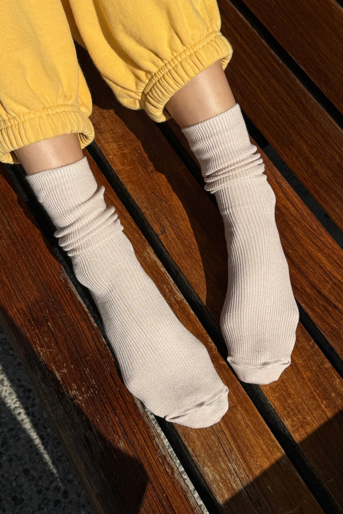 Trouser Socks - Eggnog