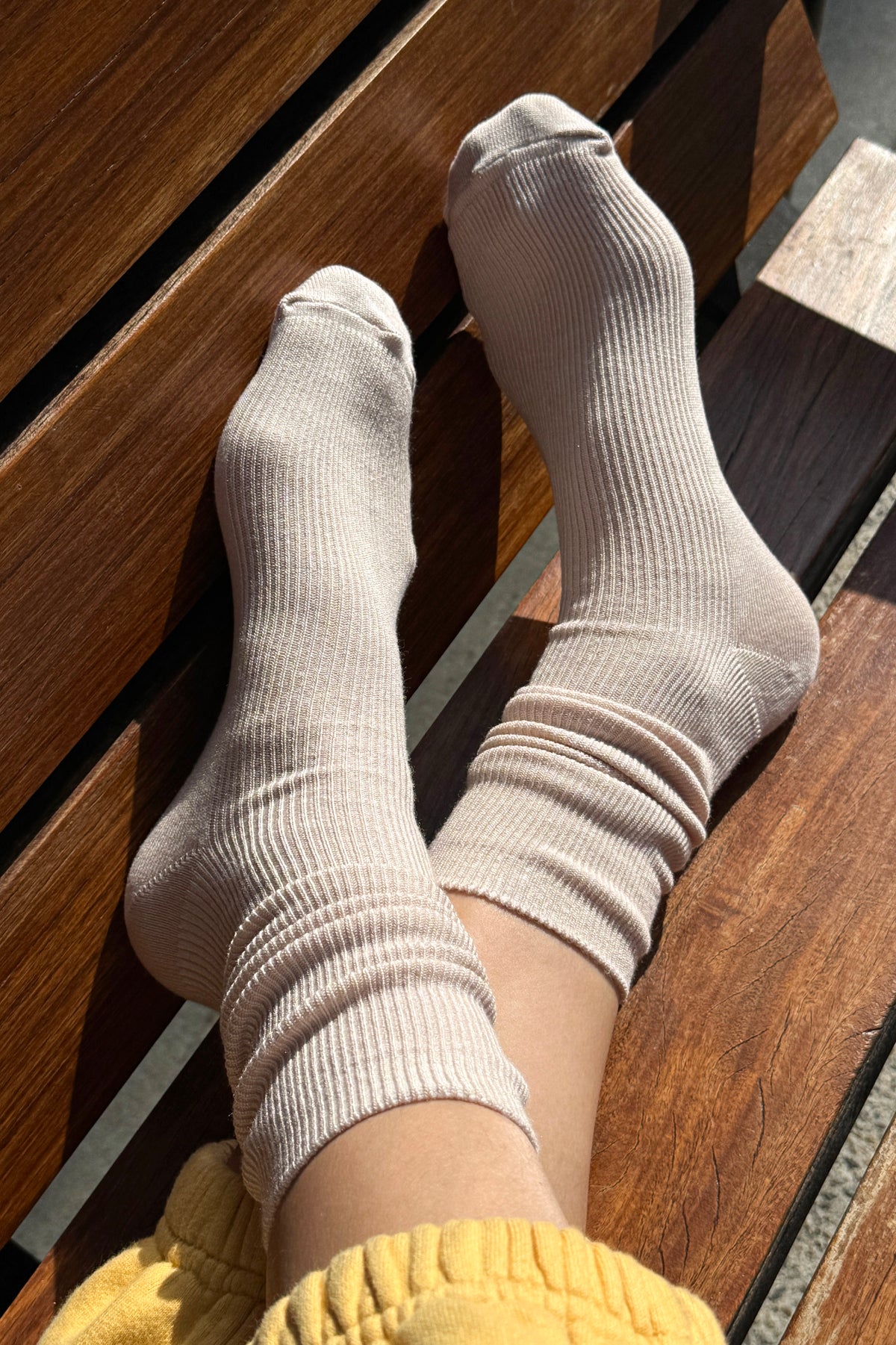 Trouser Socks - Eggnog