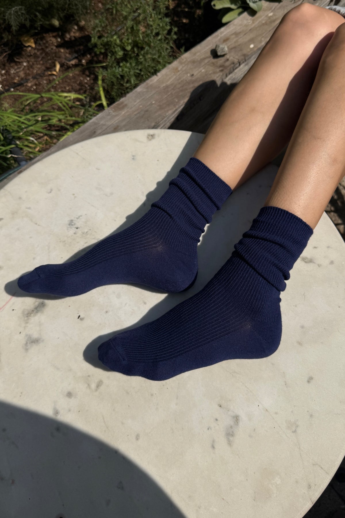 Trouser Socks - Navy