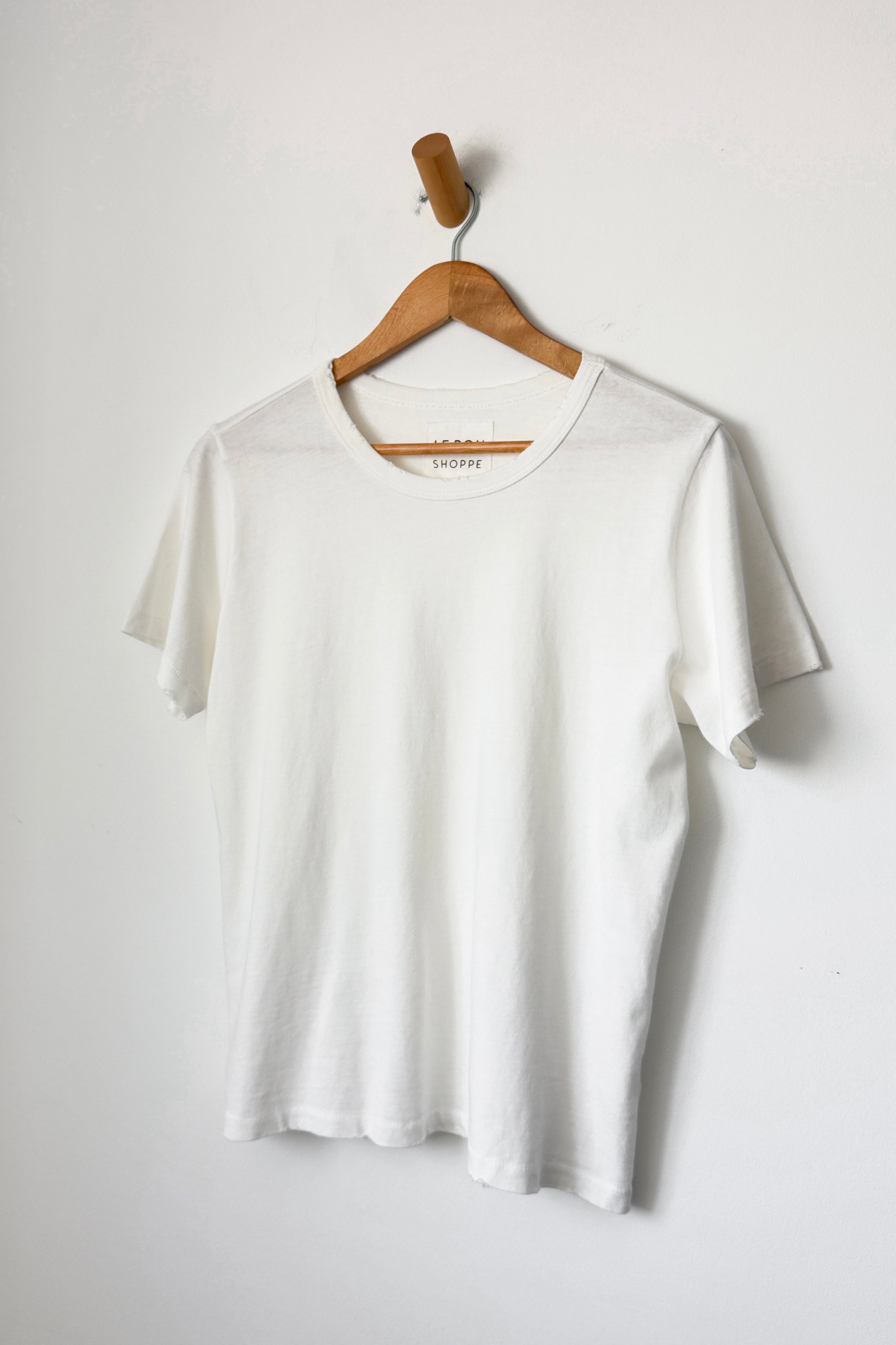 Camiseta blanca vintage para niño - Hecha con algodón orgánico