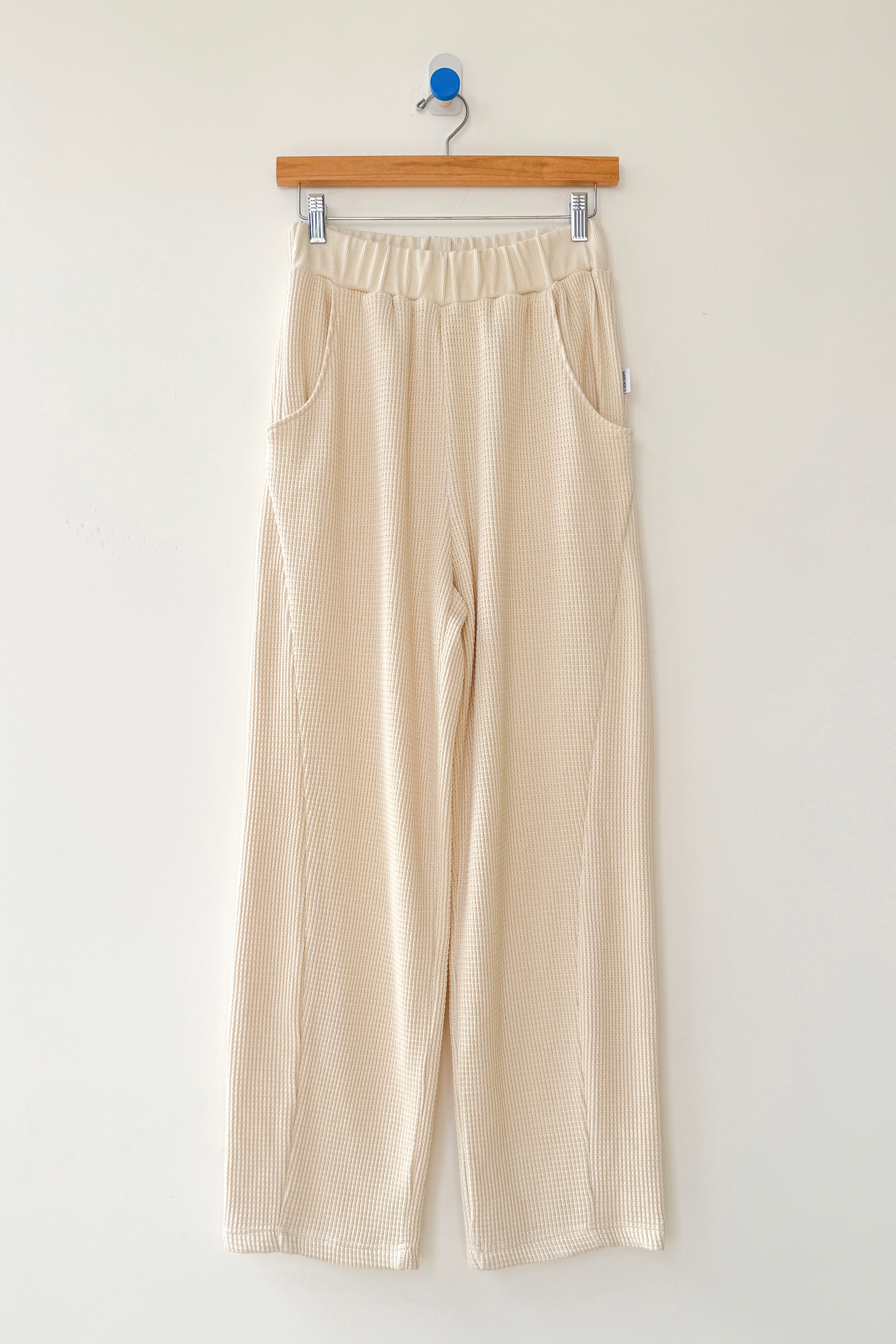 Waffle Lo Pants -Naturel