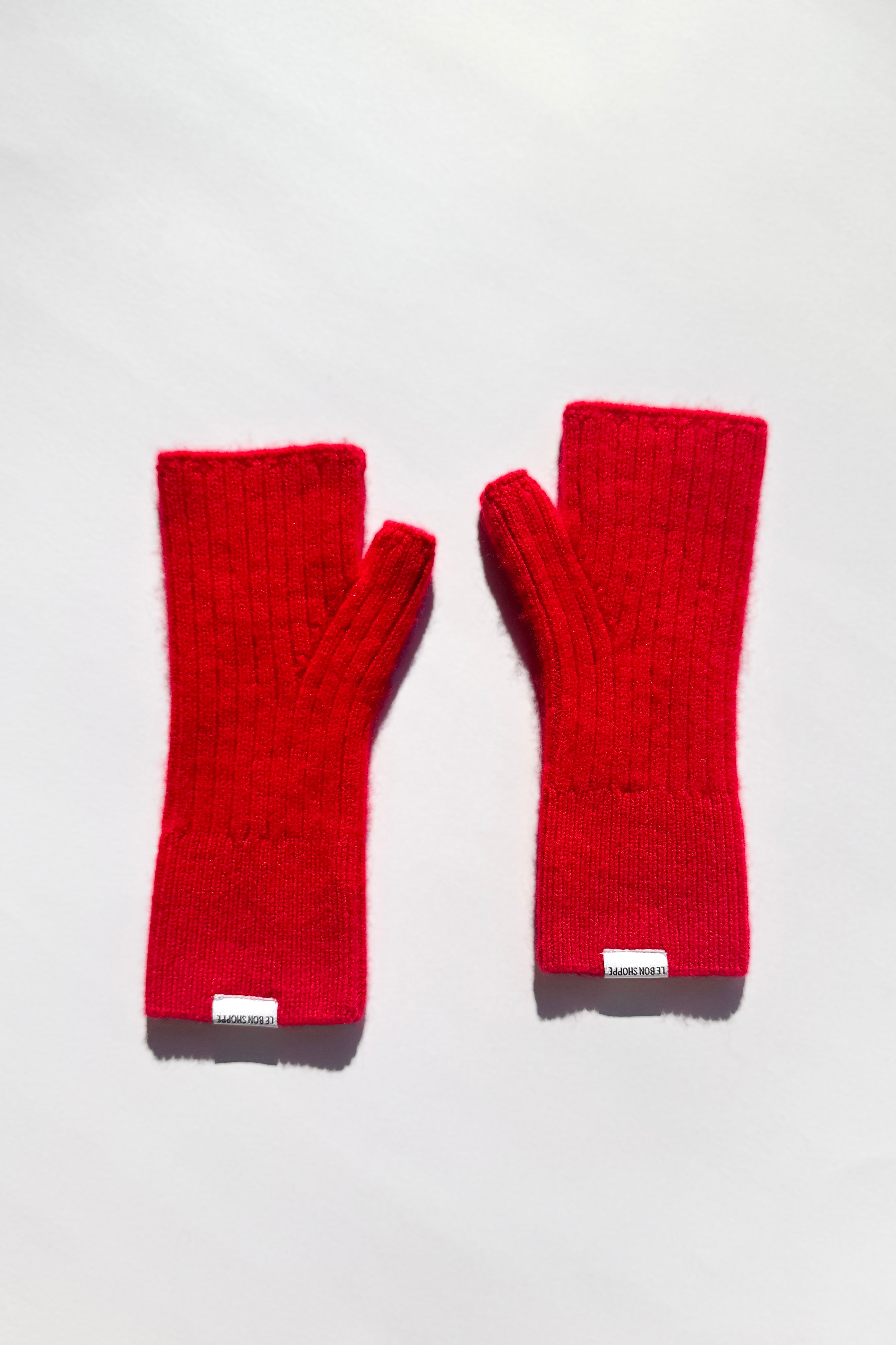 Cashmere Wrist Warmer - Red