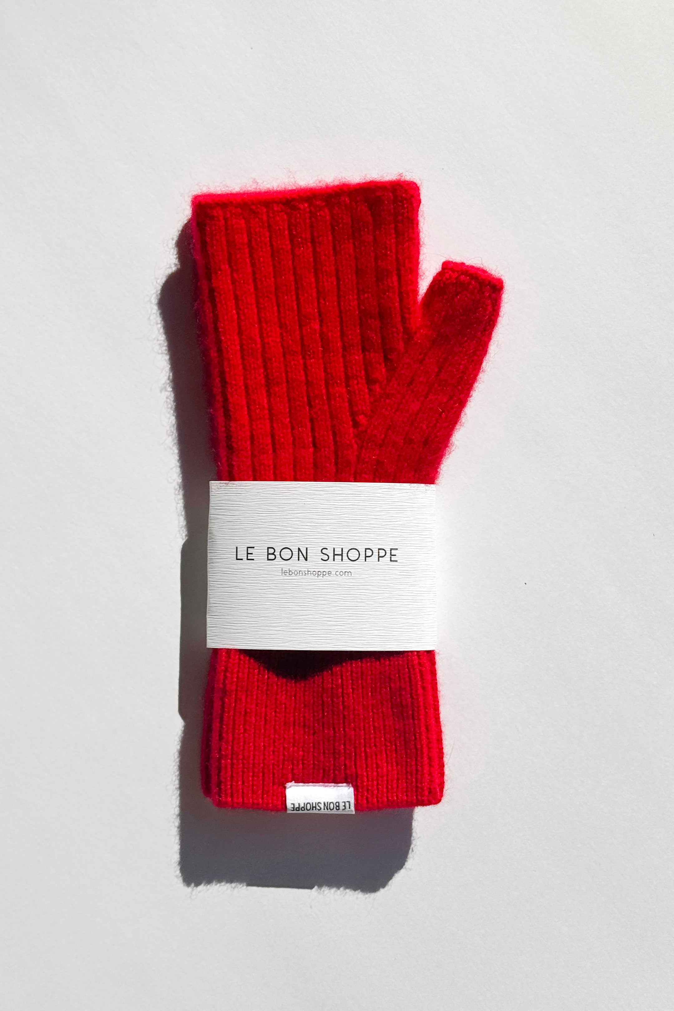 Cashmere Wrist Warmer - Red