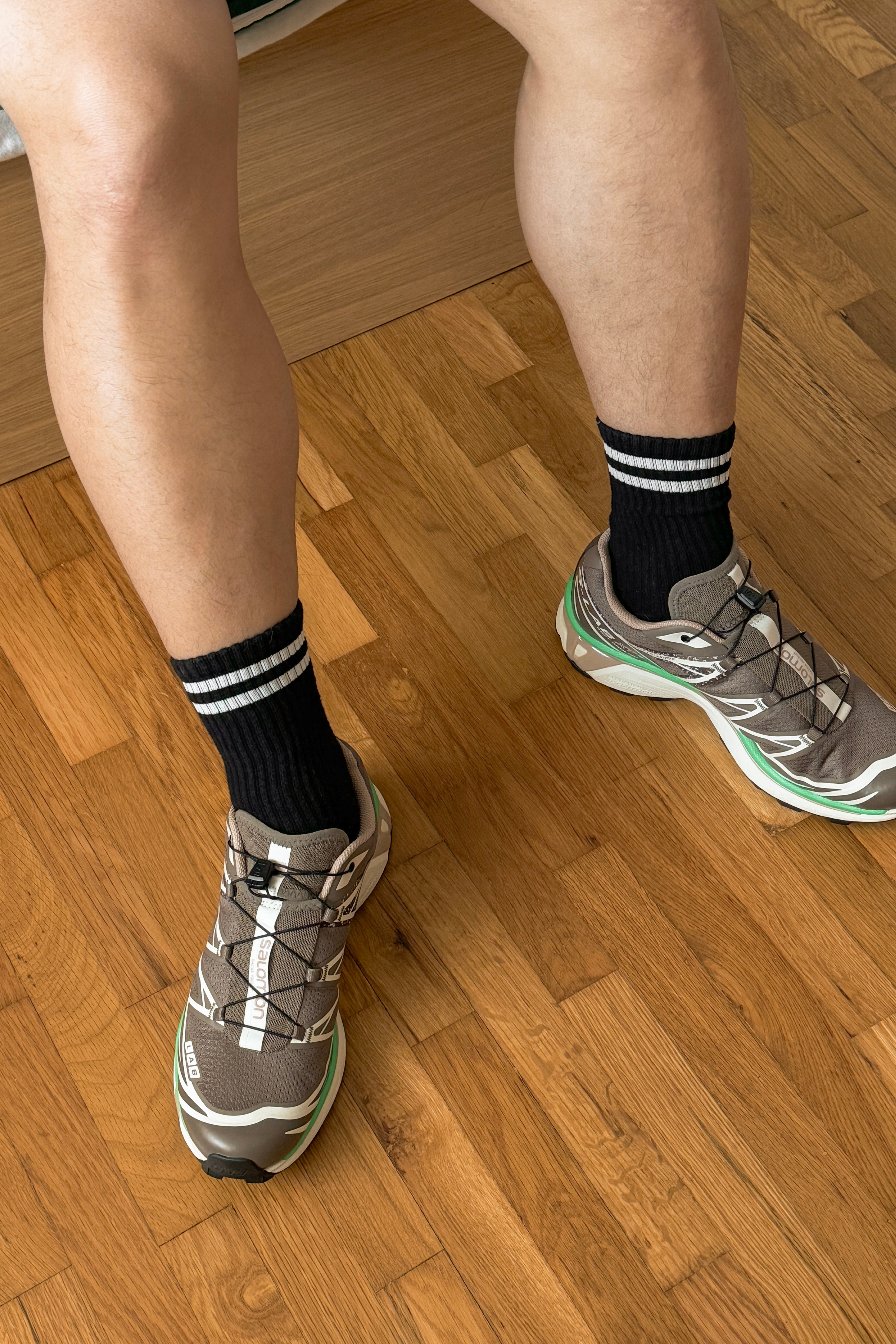 EXTENDED Boyfriend Socks - Noir