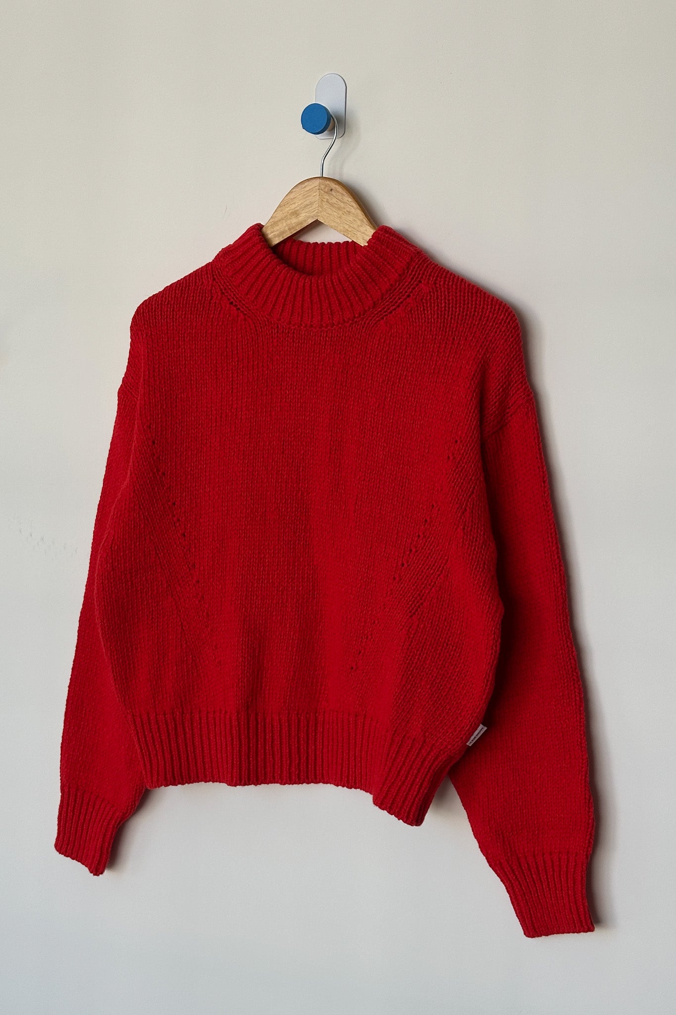 Zoe Cotton Sweater - Chilli
