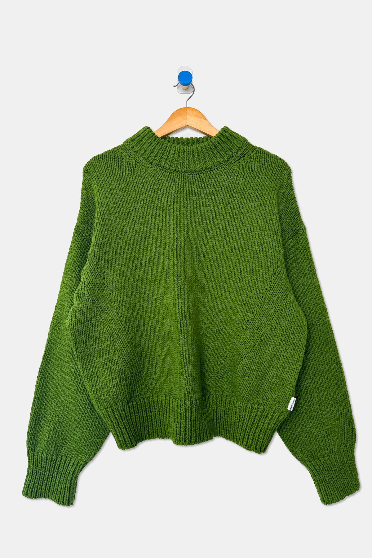 Zoe Cotton Sweater - Avocado