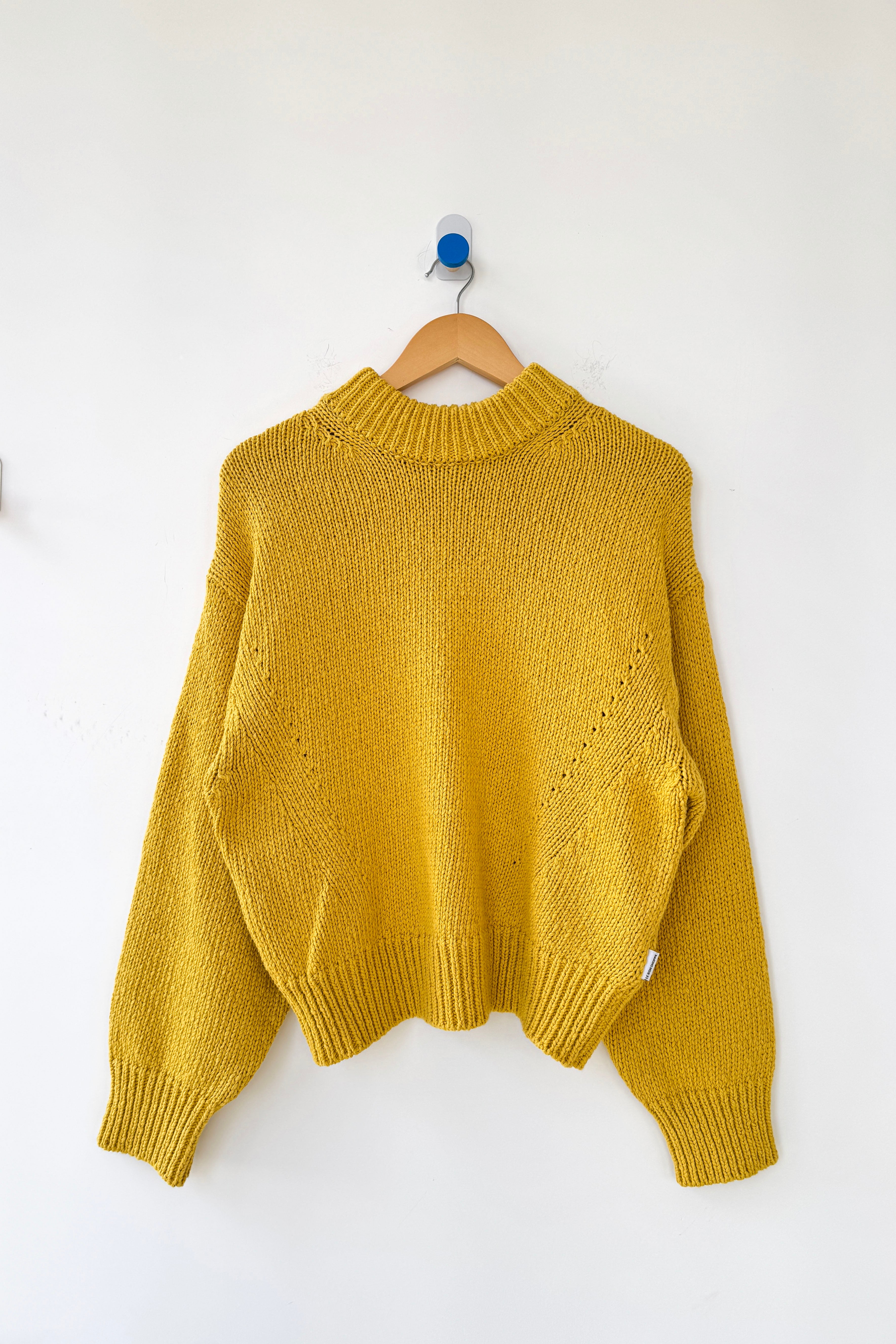 Zoe Cotton Sweater - Honey
