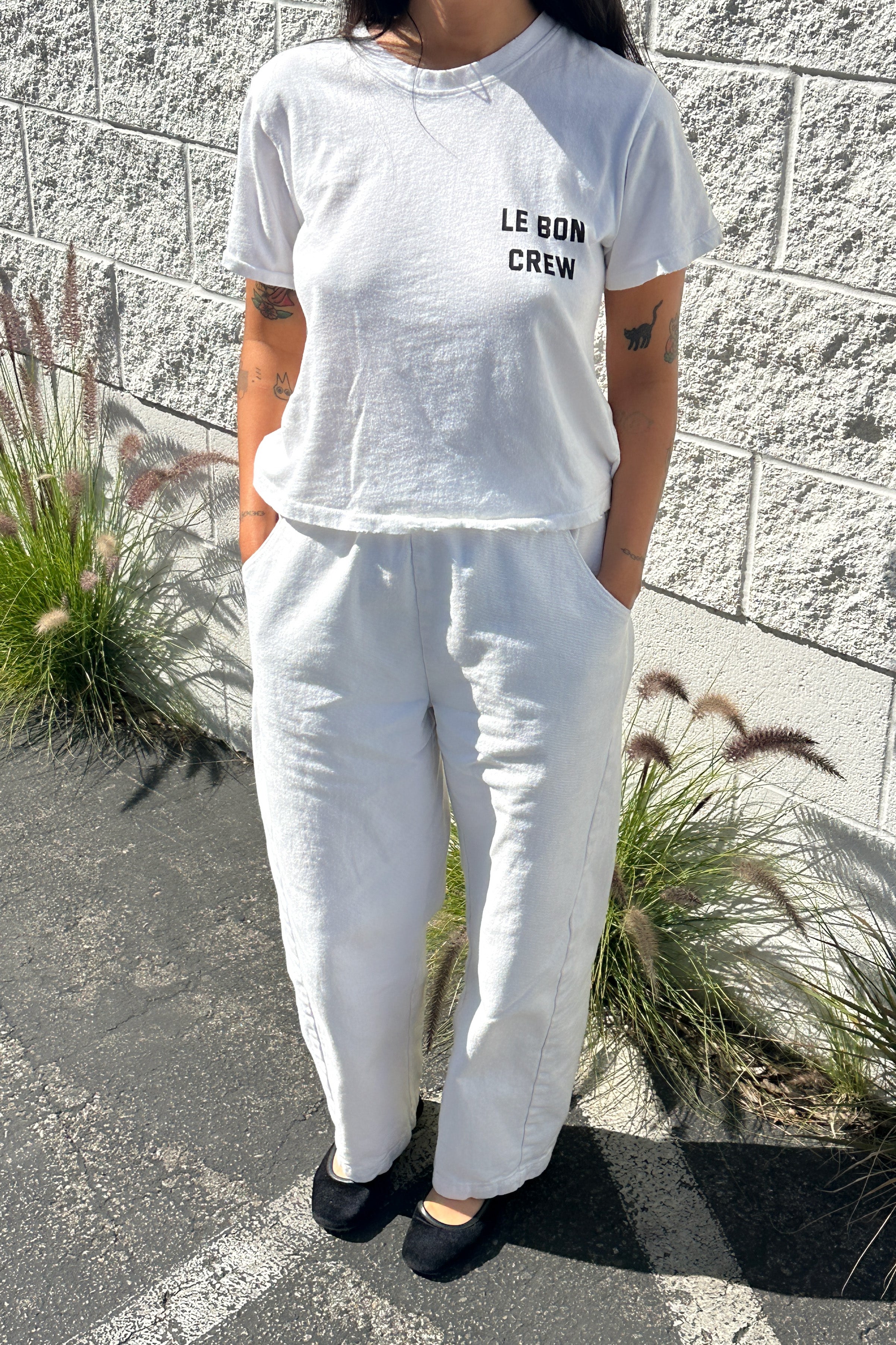 Darling Tee - Le bon Crew (Vintage White)
