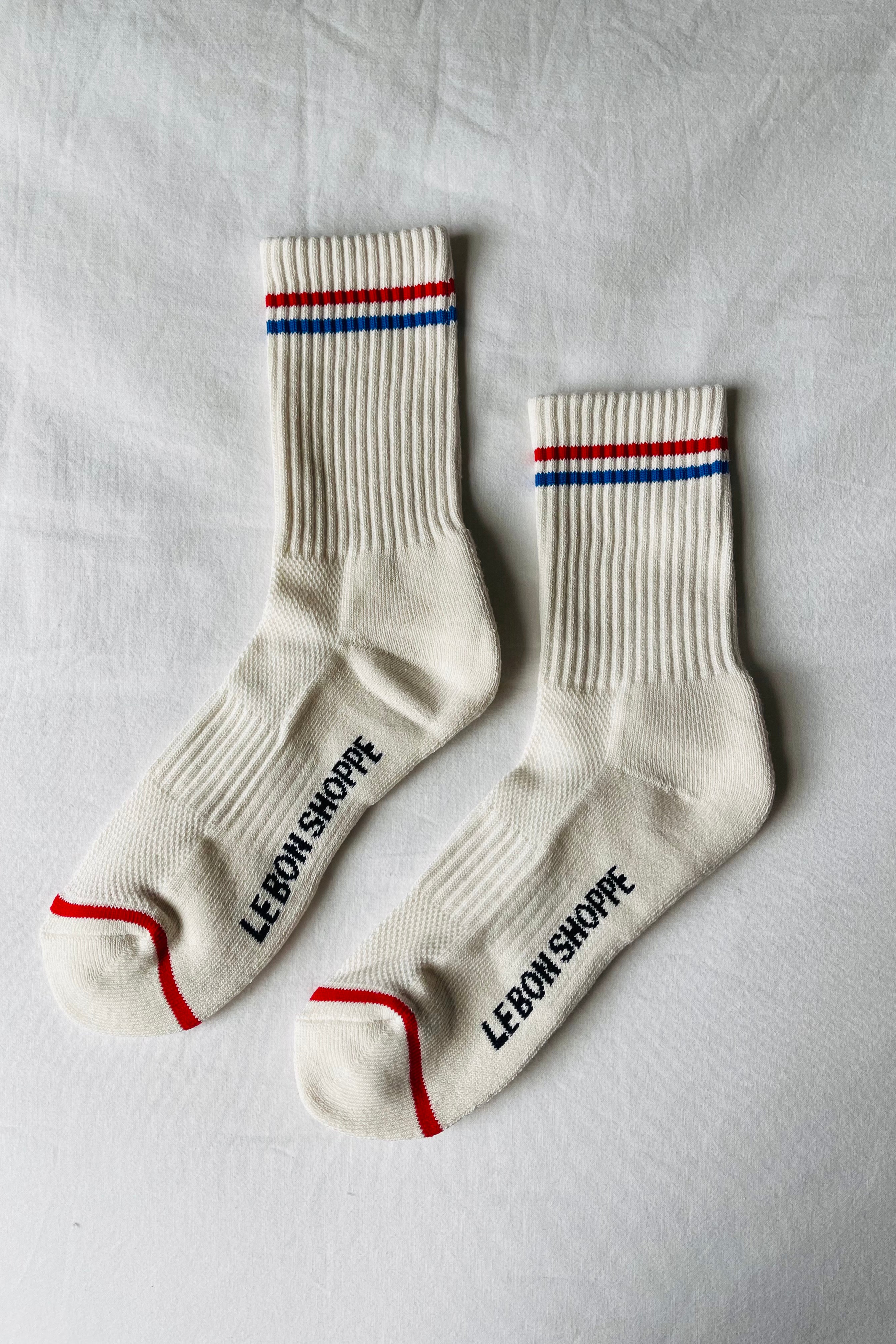 Calcetines Boyfriend - Leche