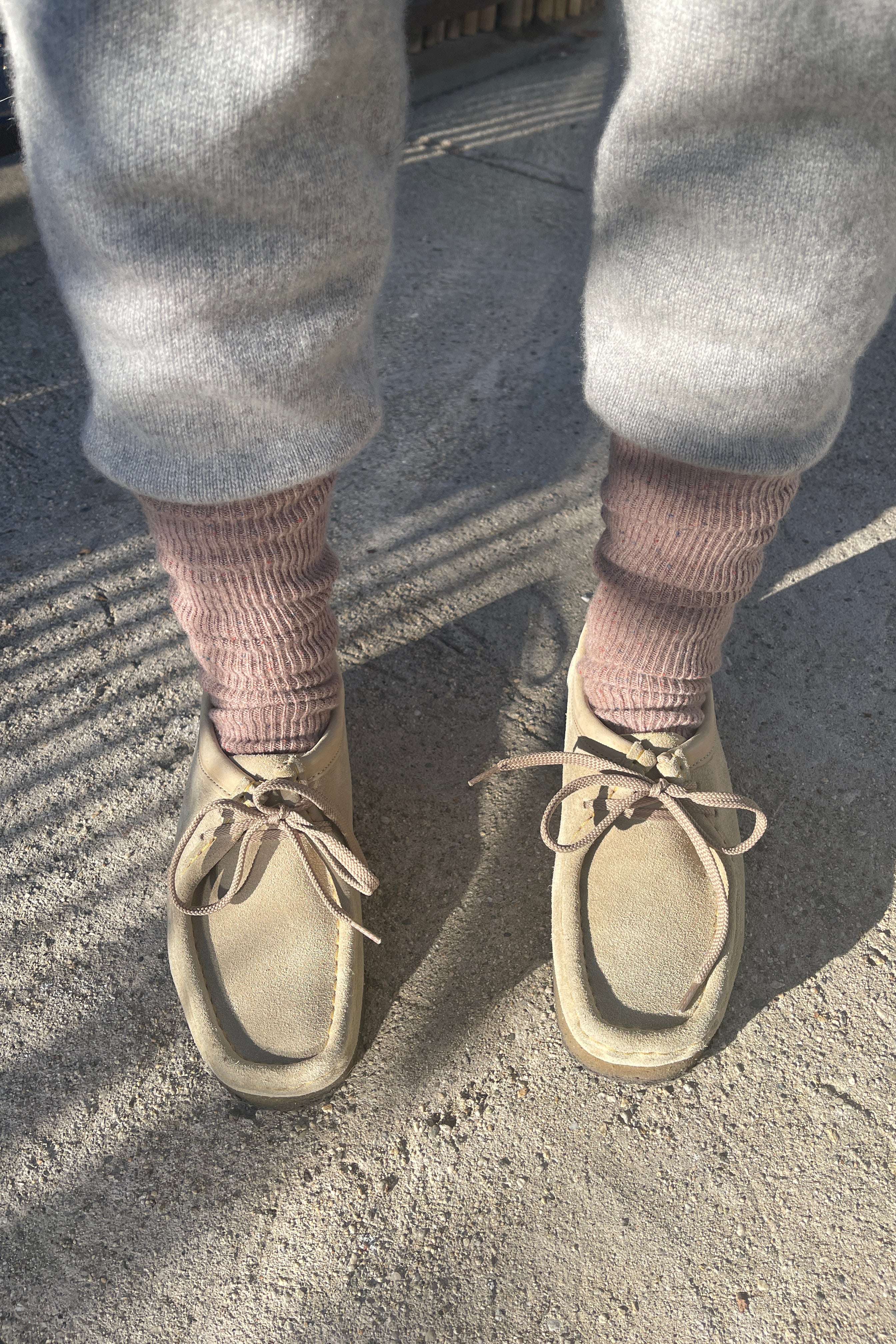 Chaussettes de neige - Mauve