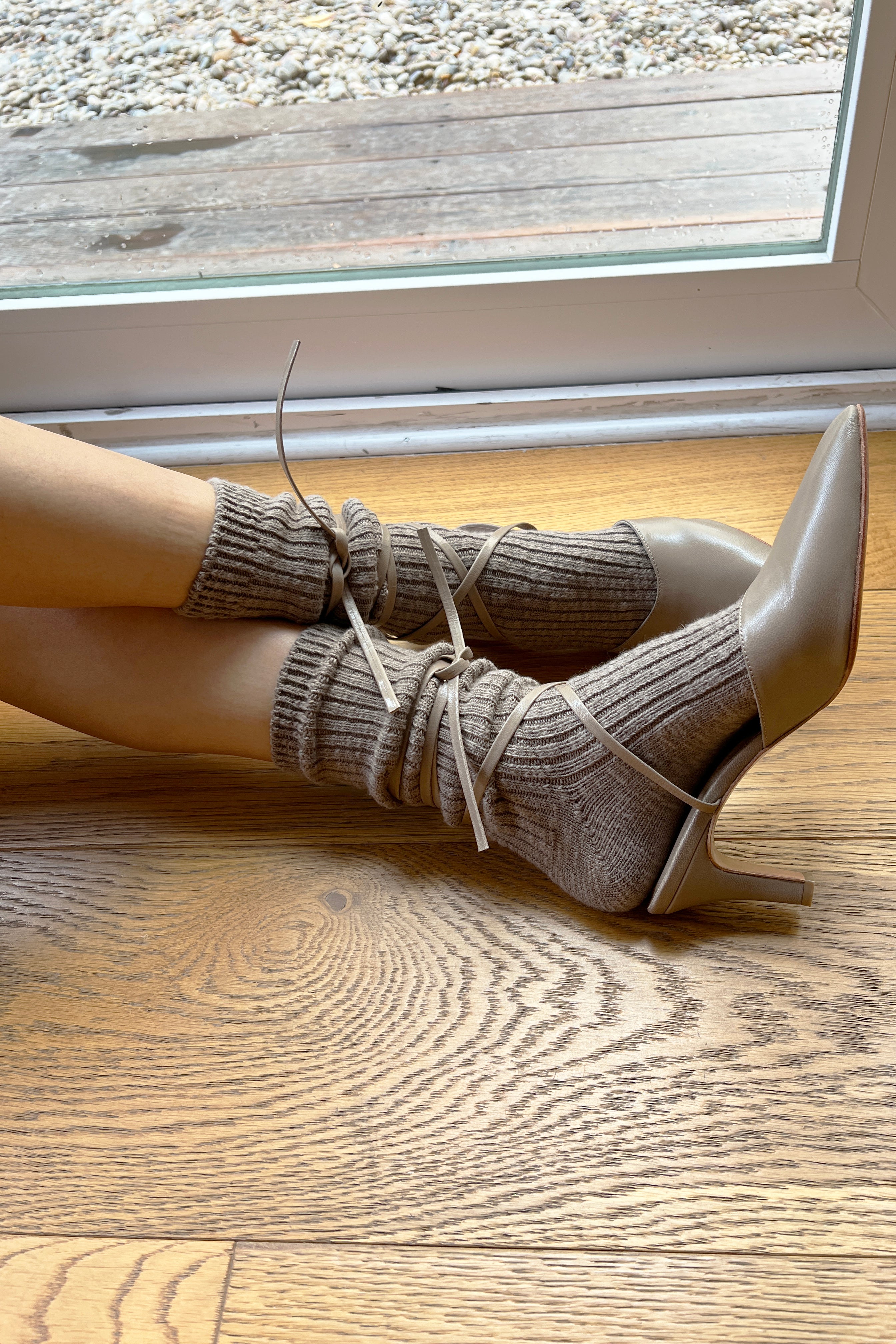 Chaussettes Cottage - Lin