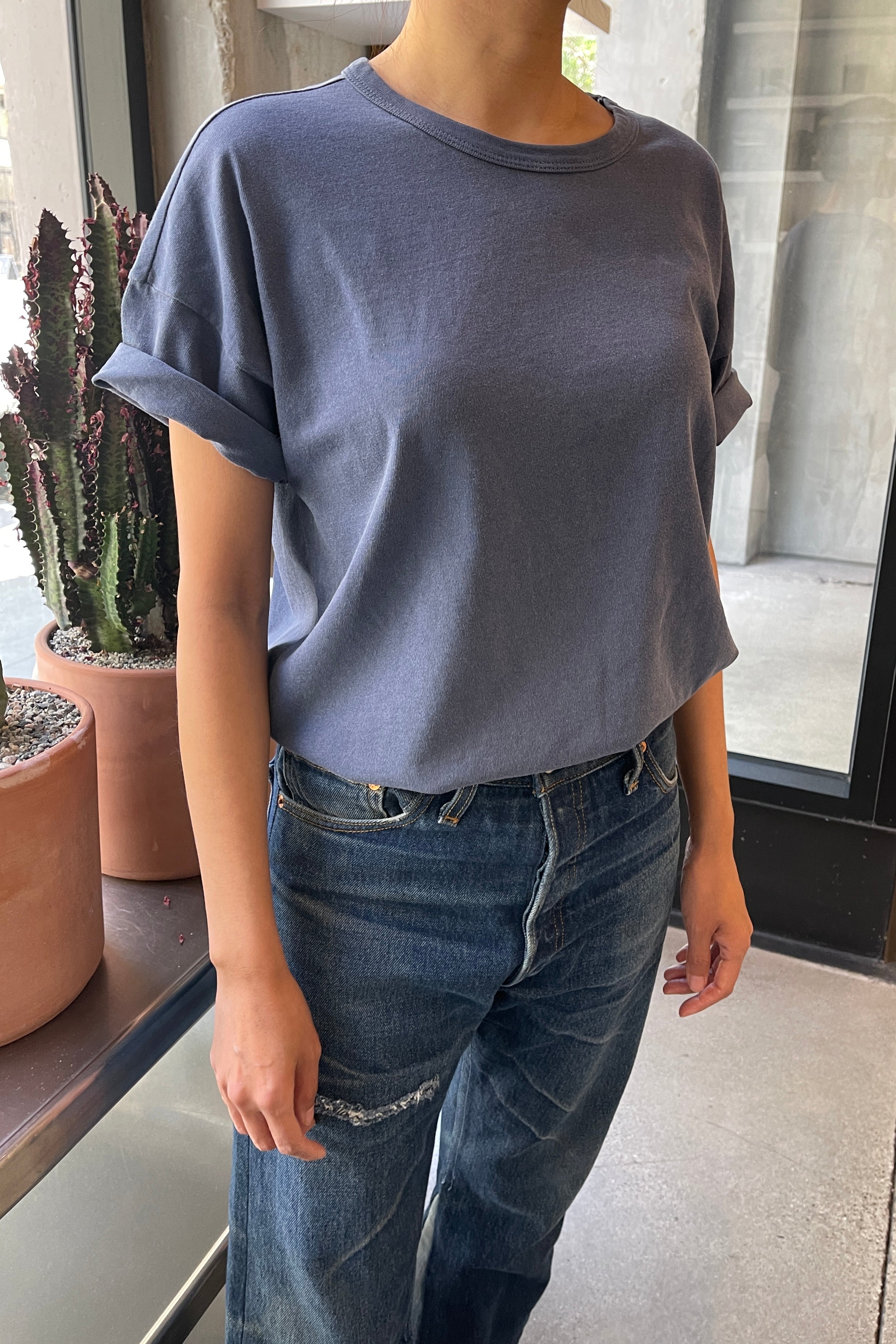 Su camiseta - Vintage Navy