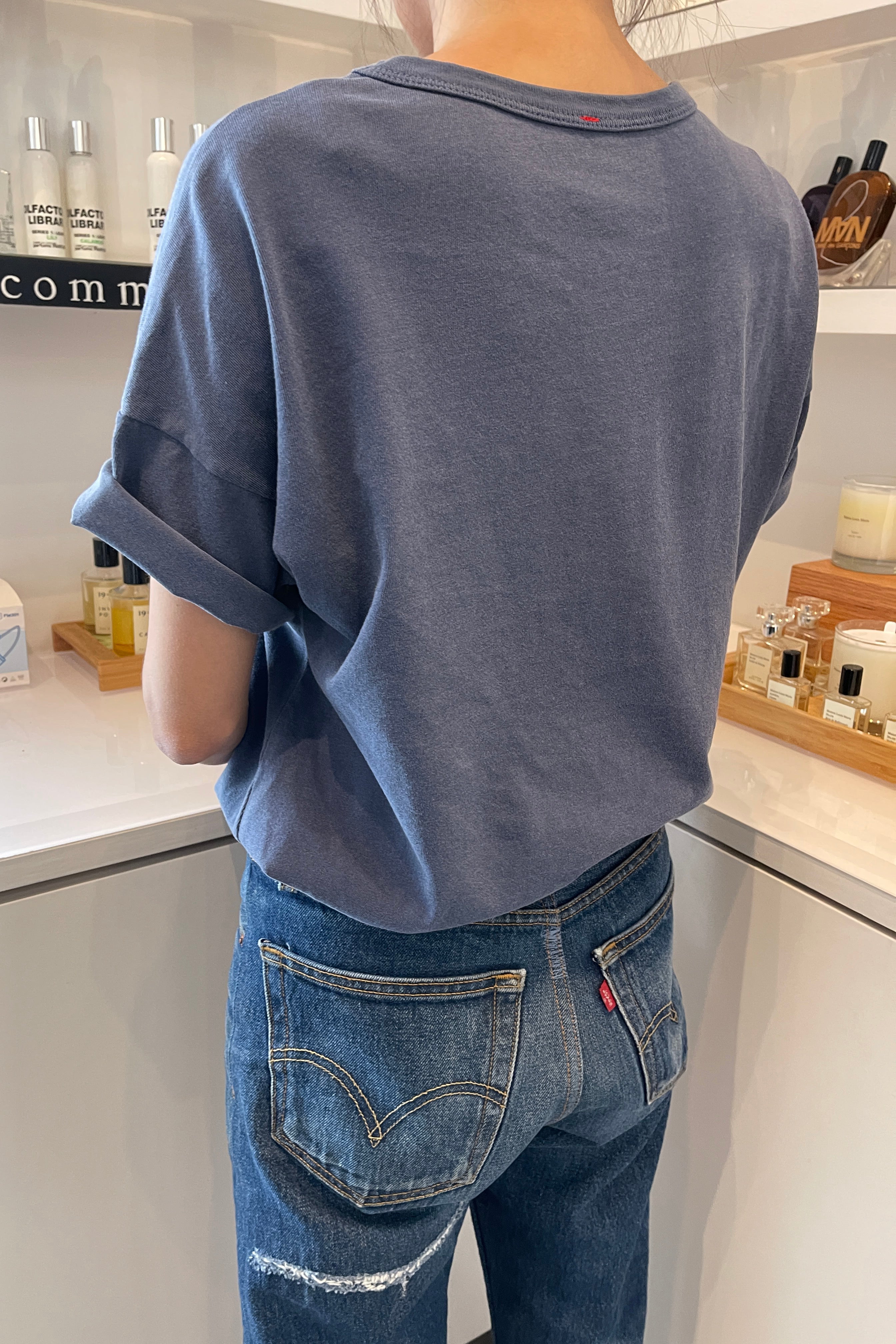 Su camiseta - Vintage Navy