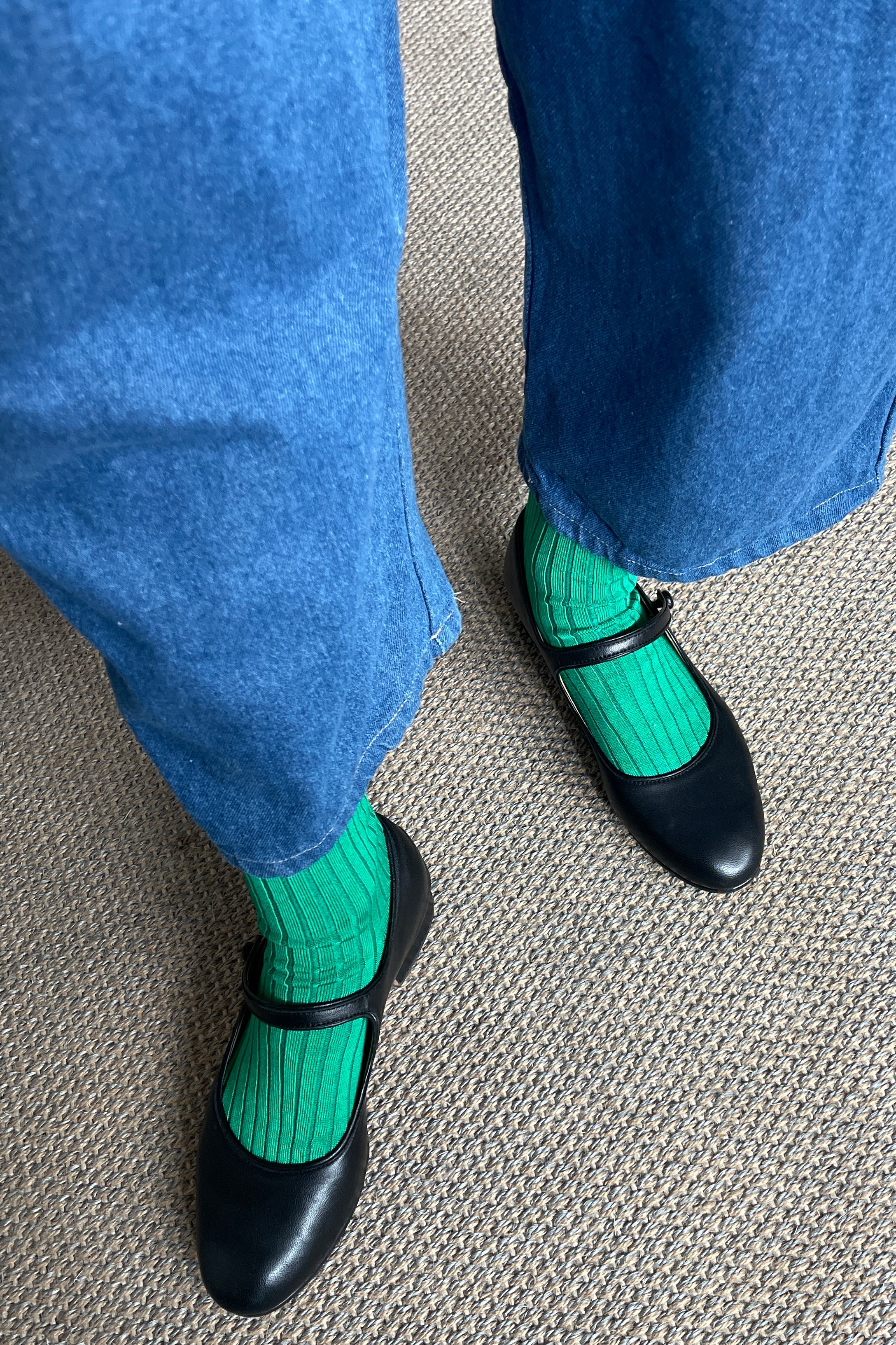 Her Socks (algodón MC) - Kelly Green