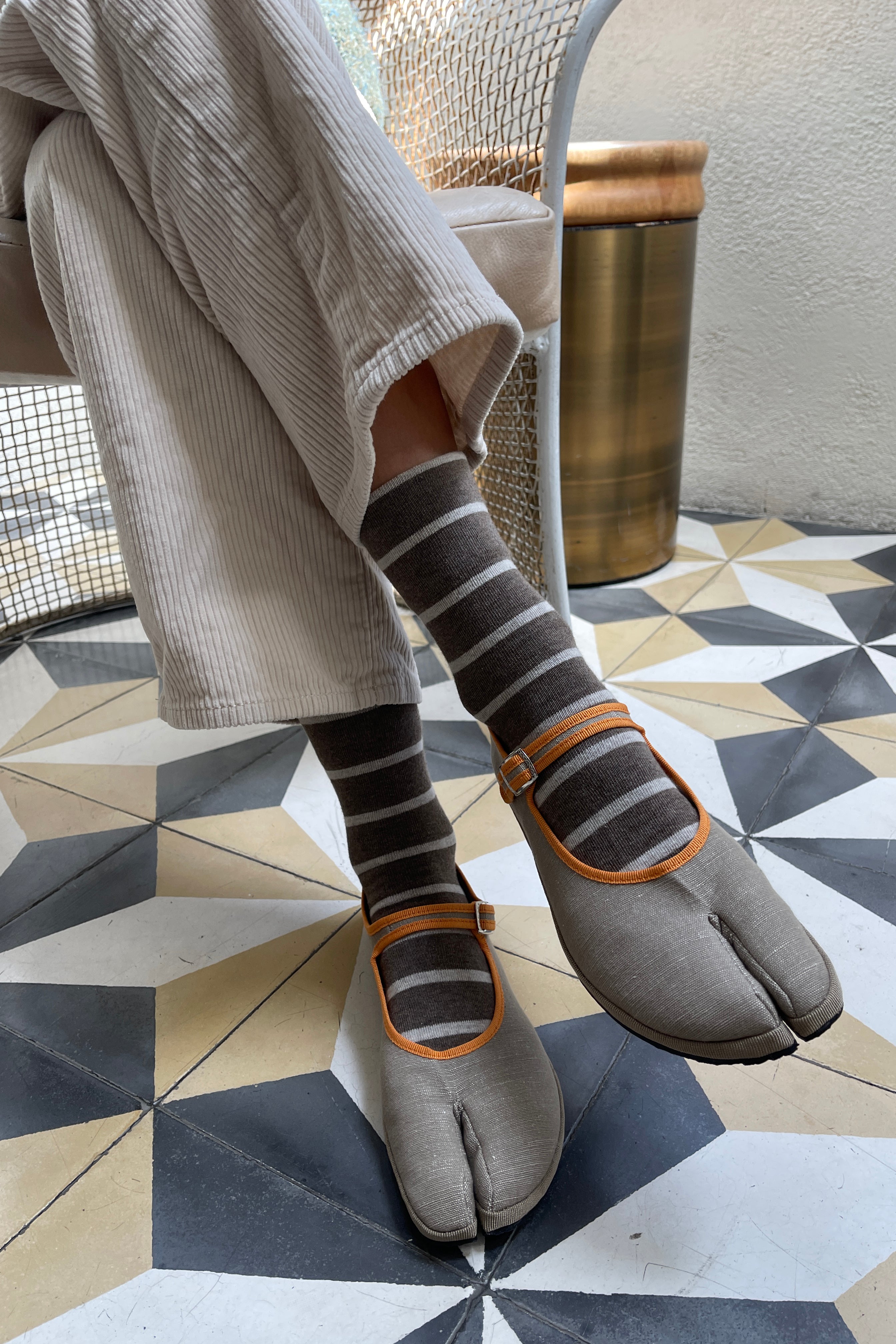 Wally Socks - Mocha