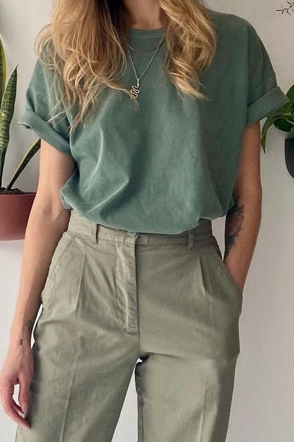 Her Tee - Moss