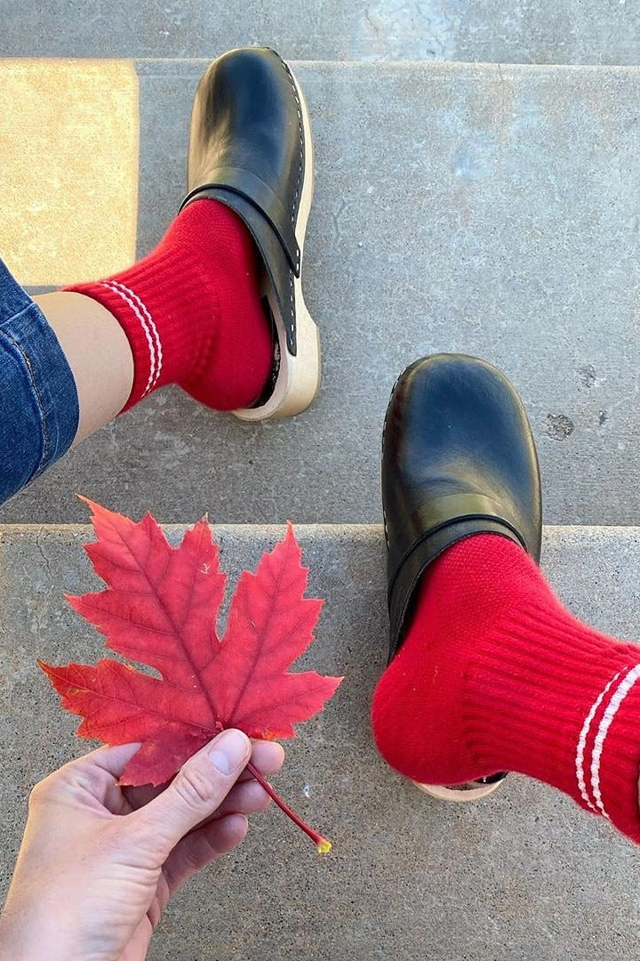 Calcetines Boyfriend - Rojo