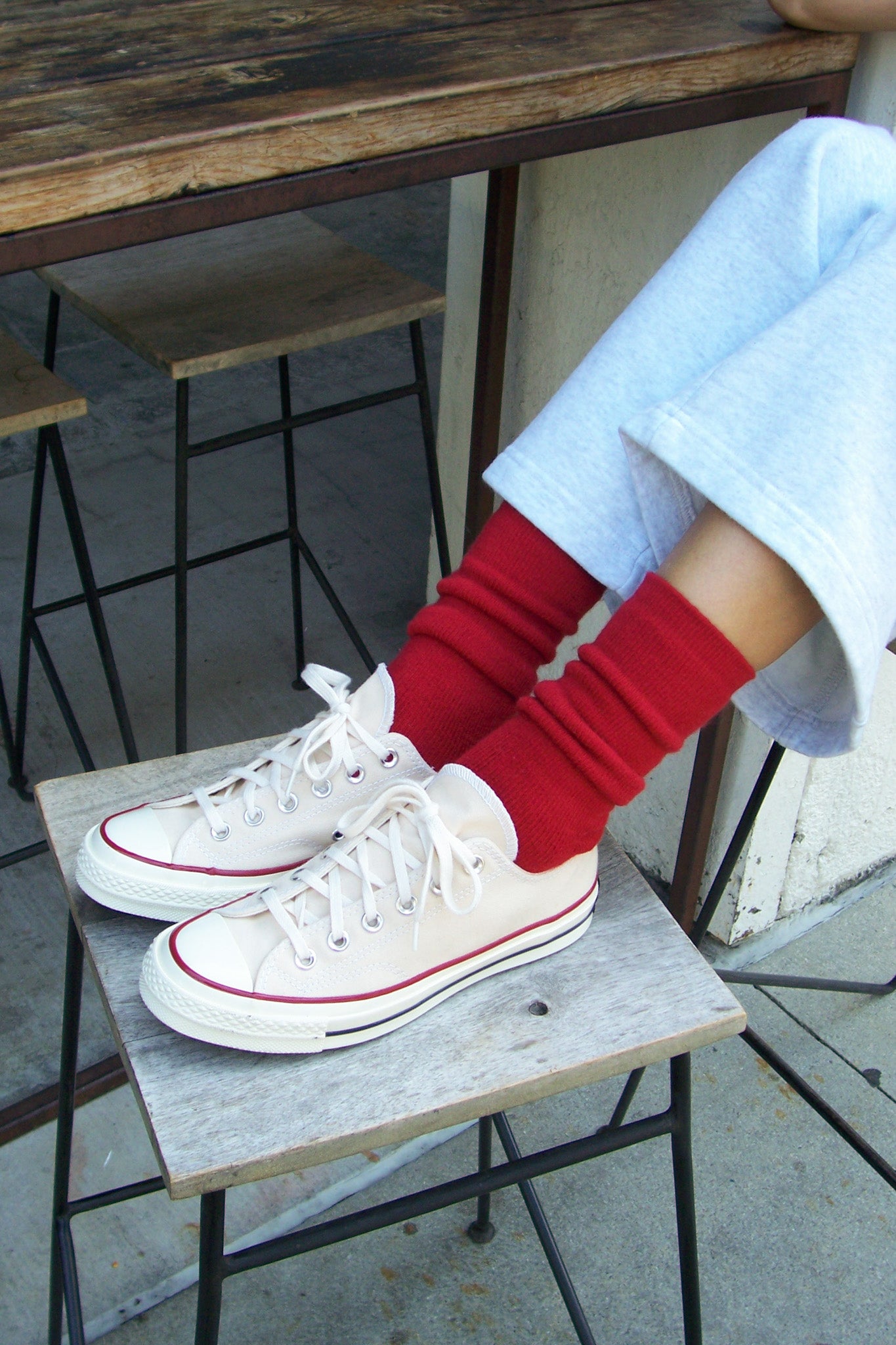 Camper Socks - Red