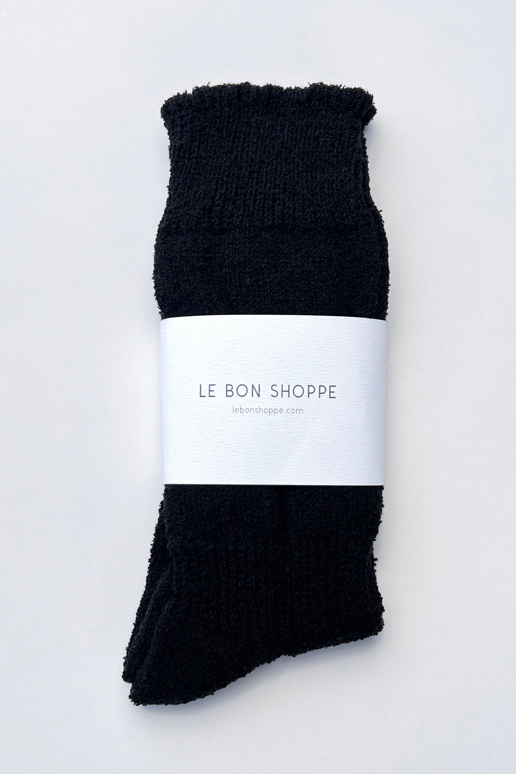 Airy Puffin Socks - Black