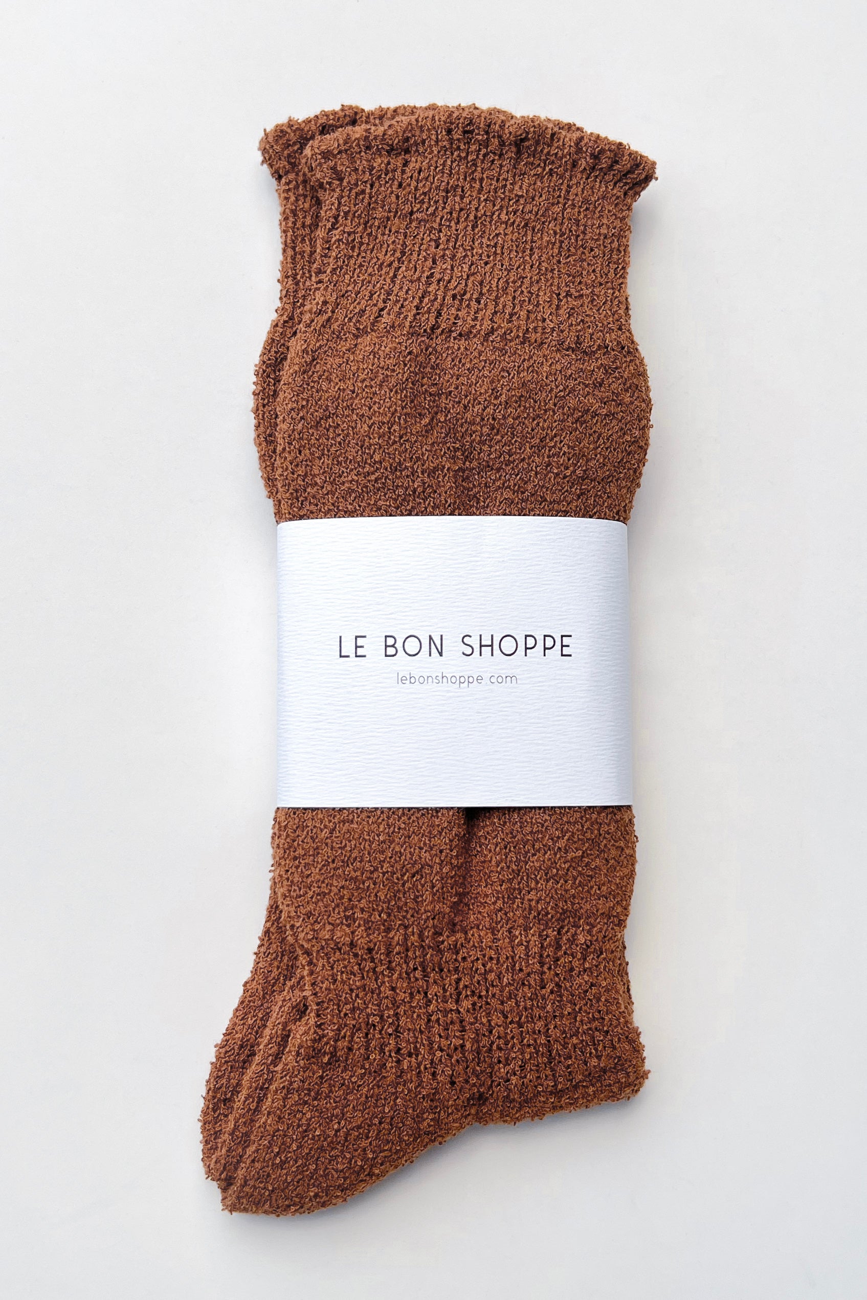 Airy Puffin Socks - Whisky
