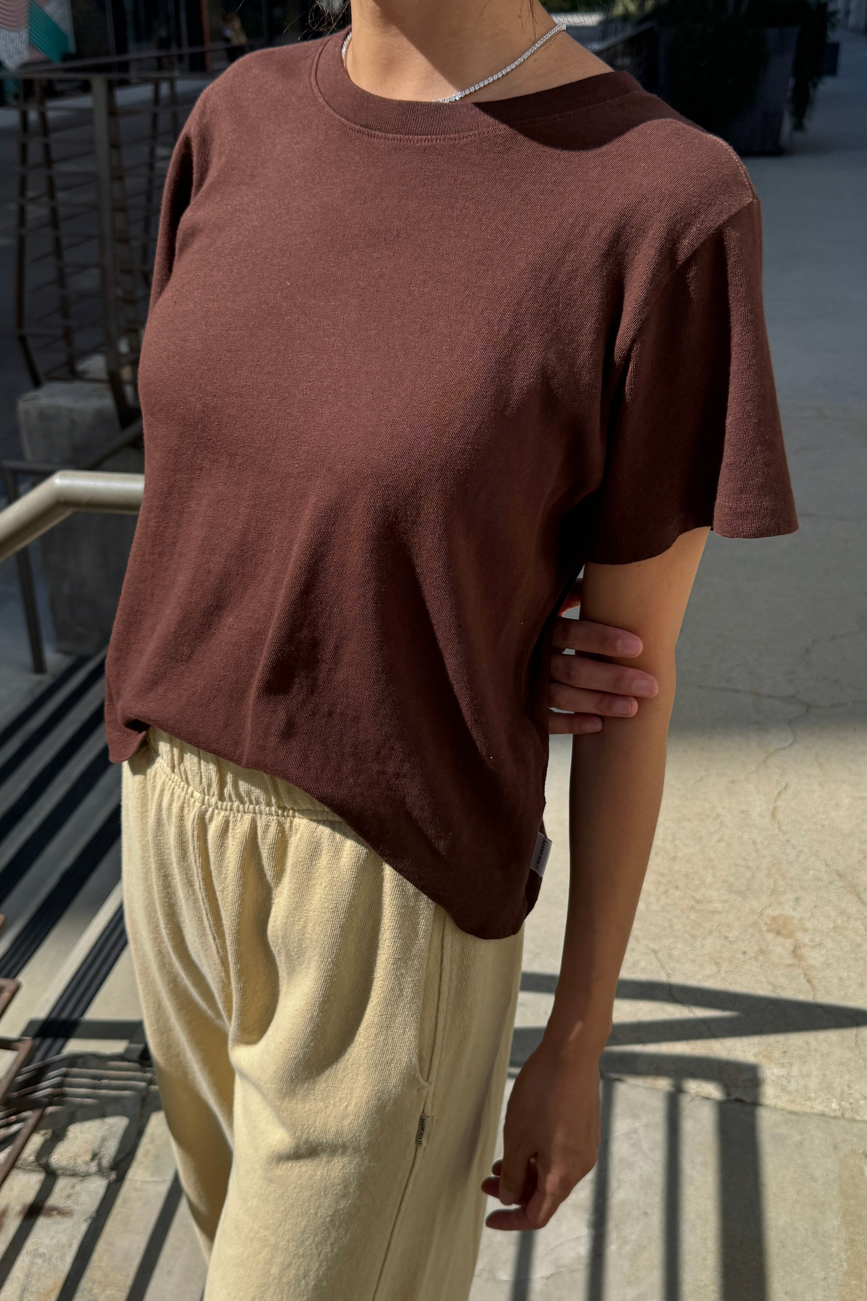 Airy Darling Tee - Dark Cacao