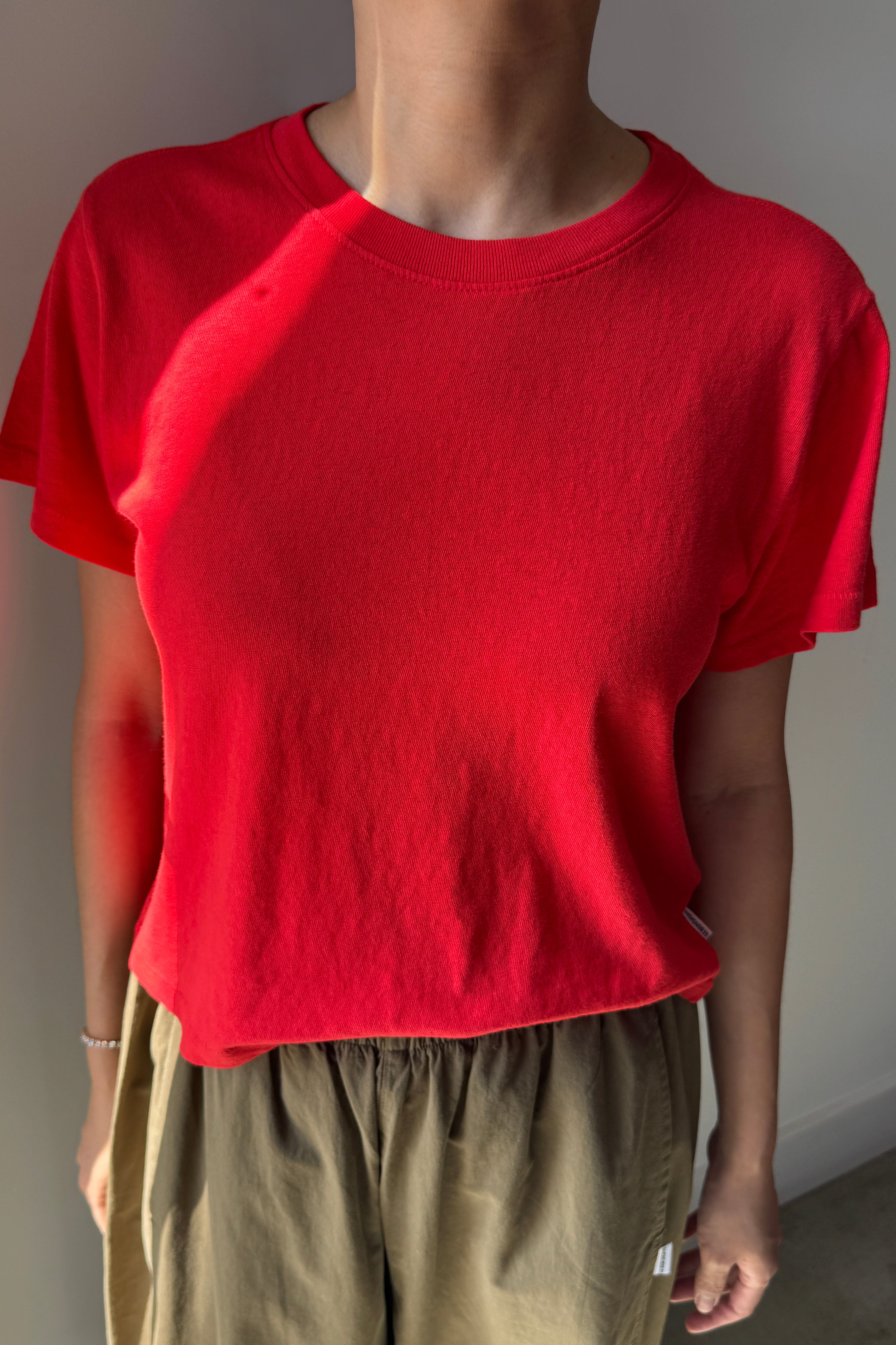 Airy Darling Tee - Tomato
