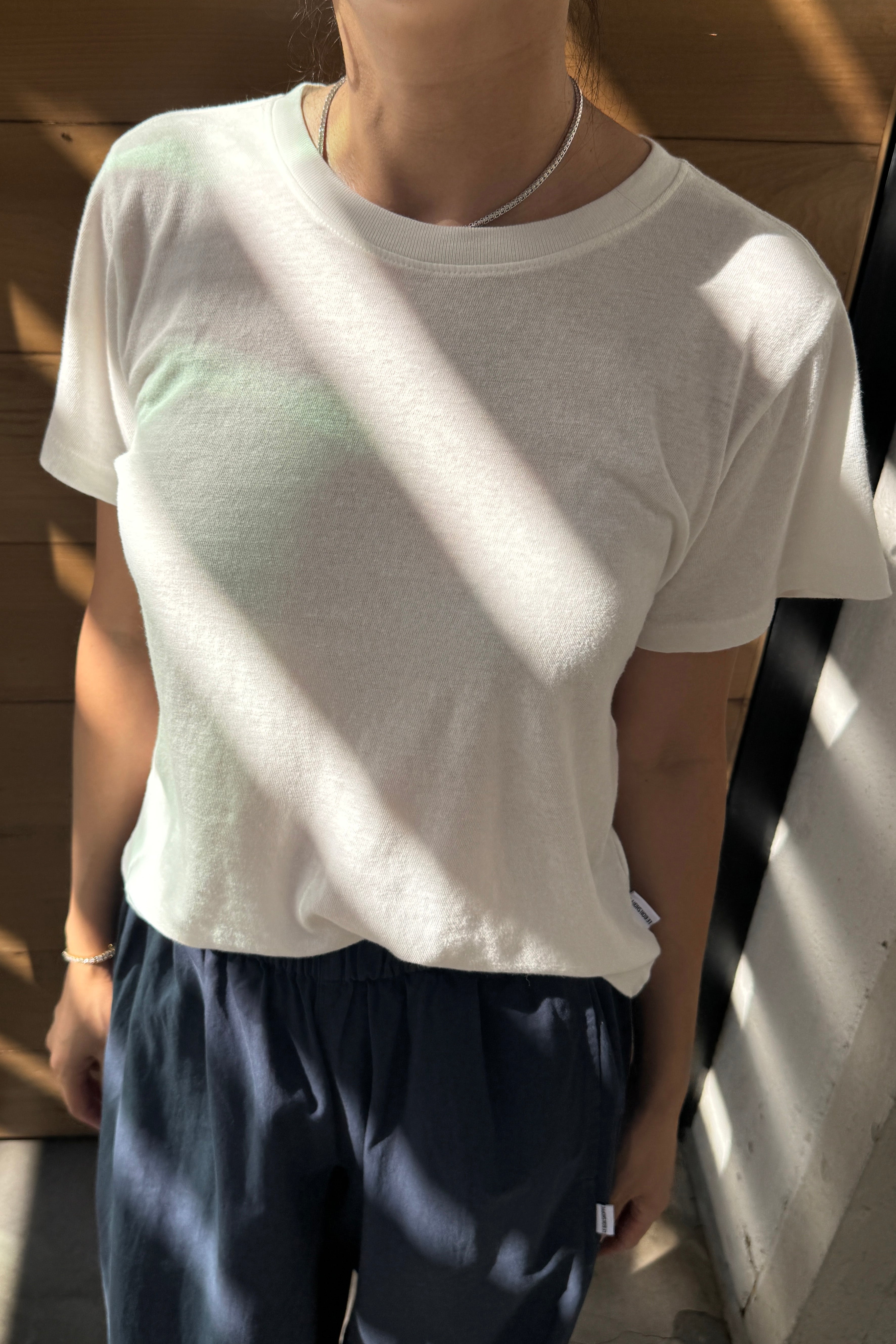 Airy Darling Tee - Vintage White