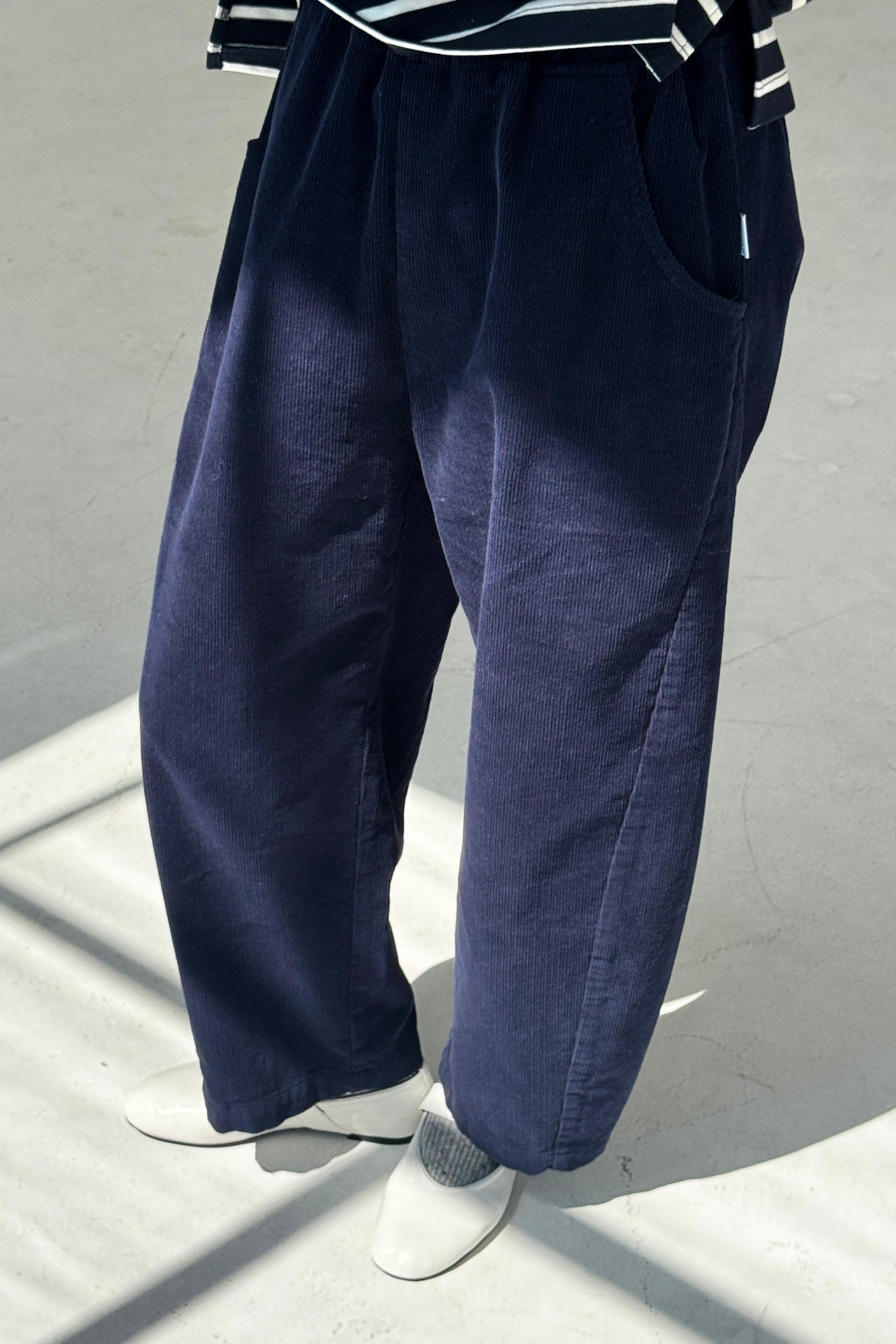 Corduroy Arc Pants - Black main image 0