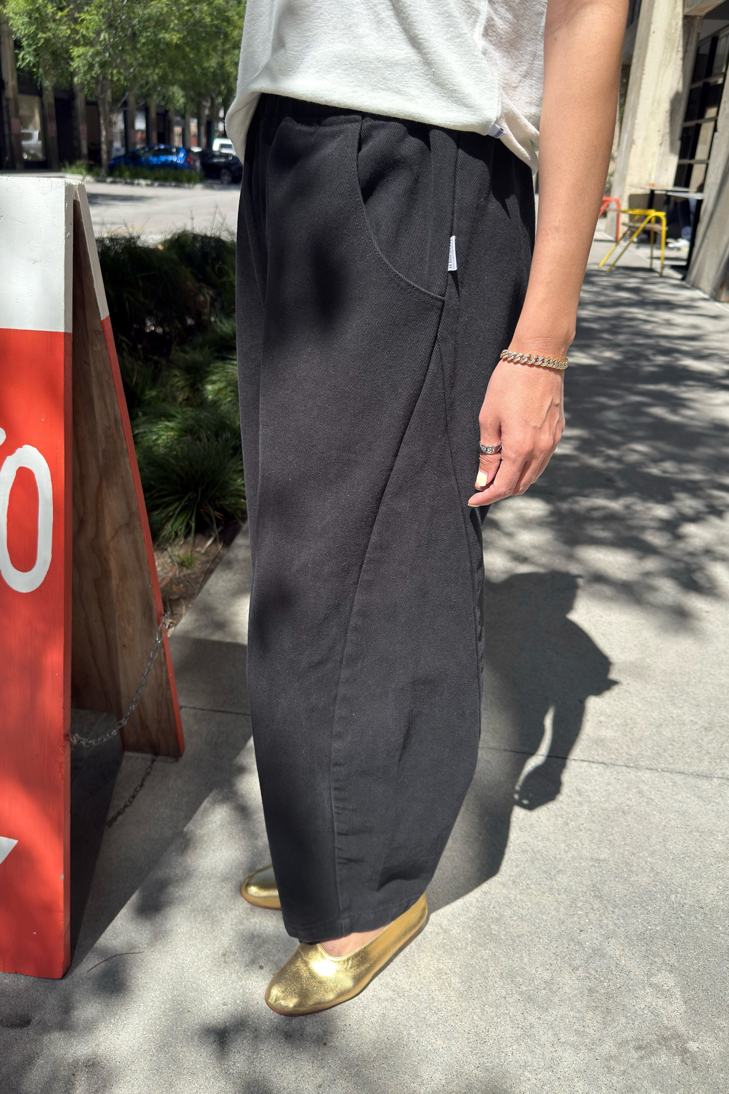 Pantalones Arc - Lona Negra