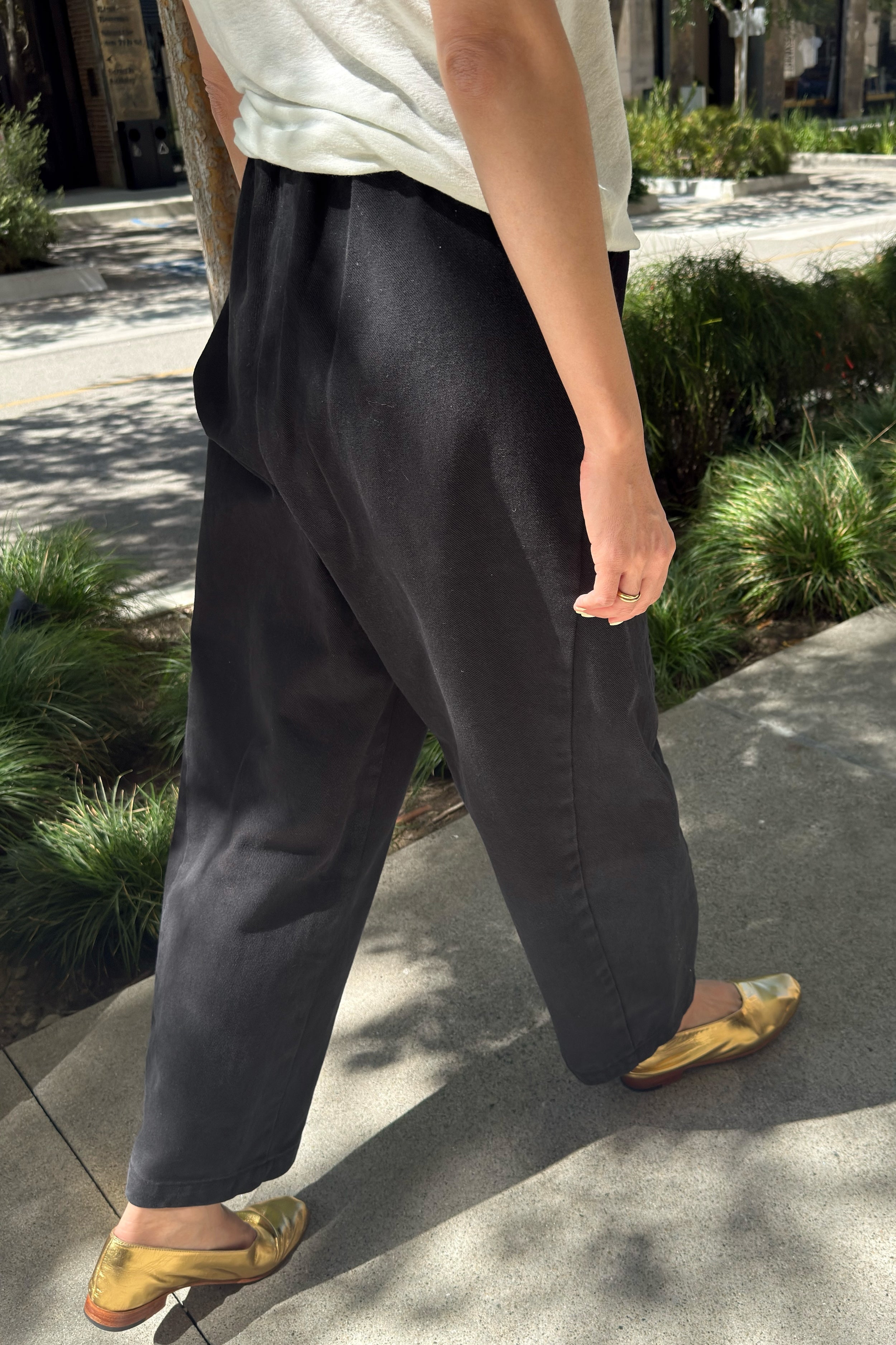 Arc Pants - BLACK CANVAS