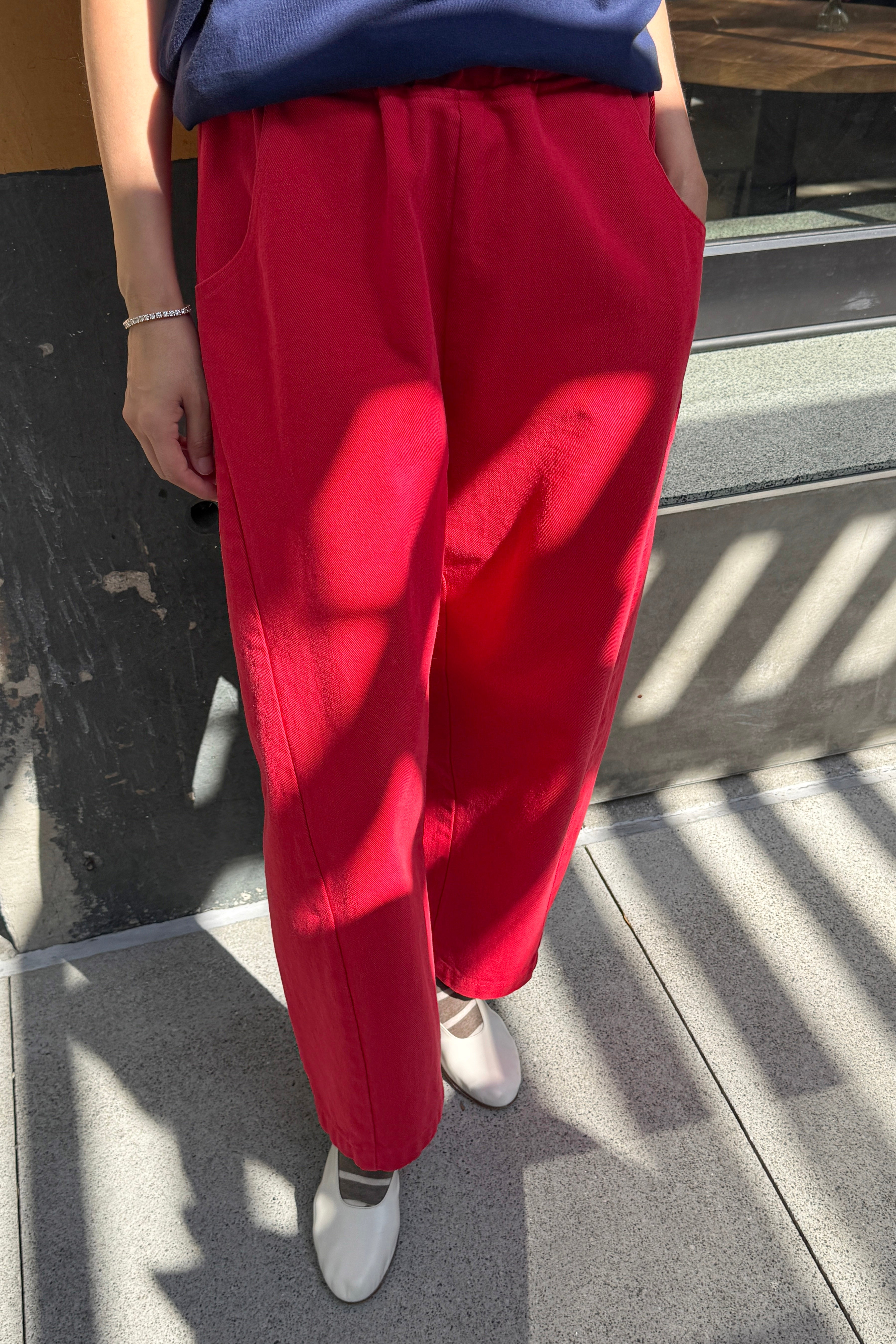 Arc Pants - Crayon Red