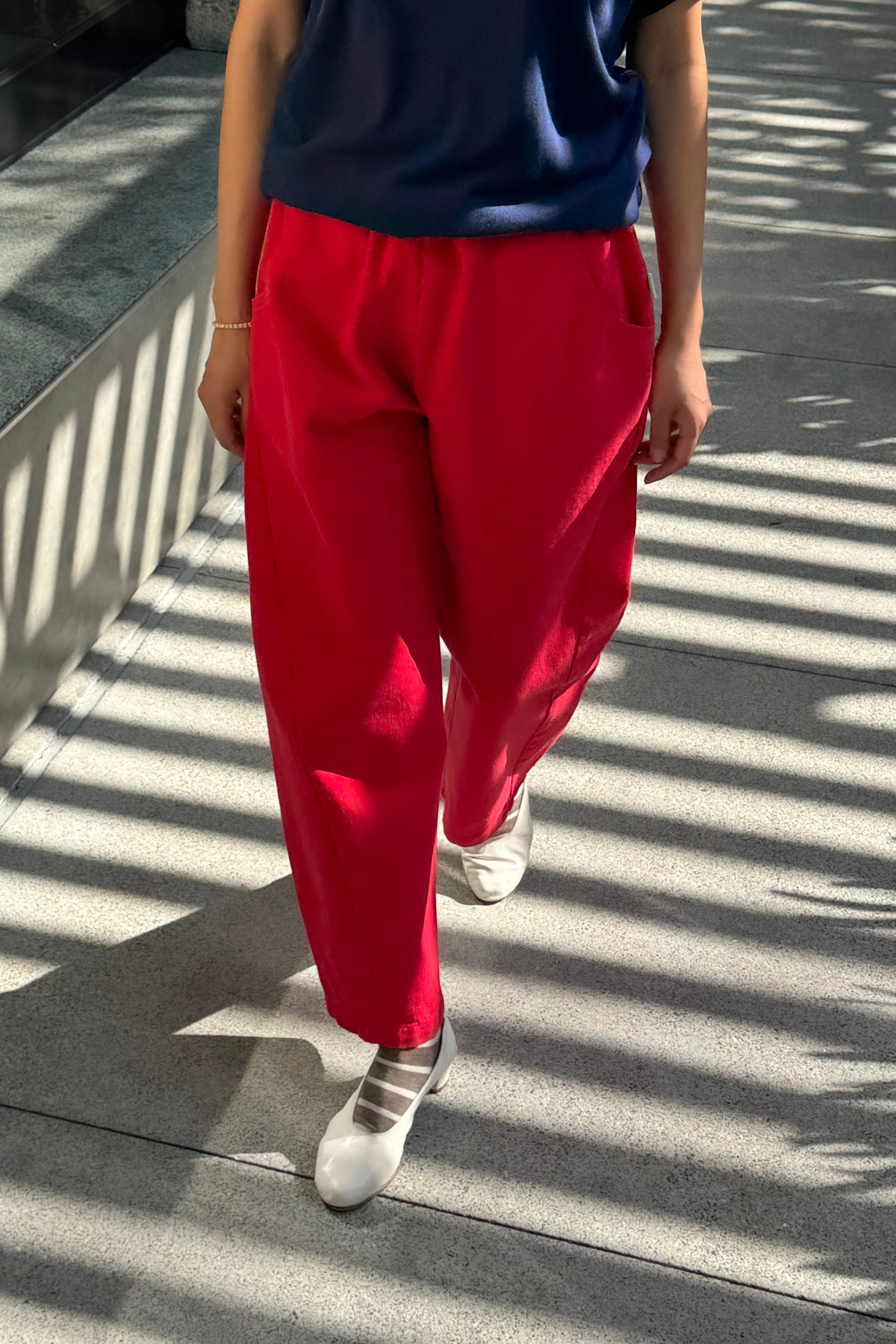 Arc Pants - Crayon Red